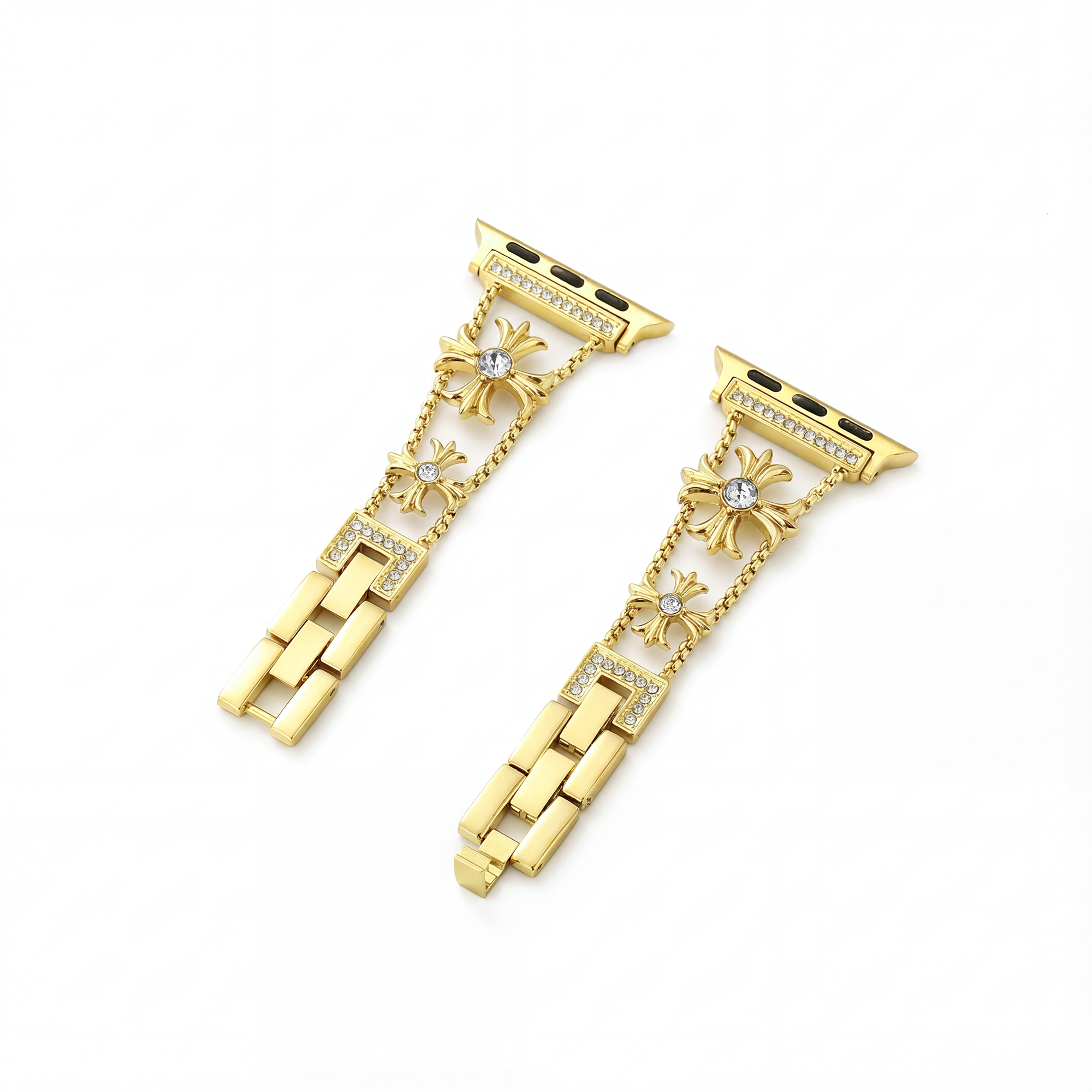 Rhinestone Cross Watch Band for Apple Watch