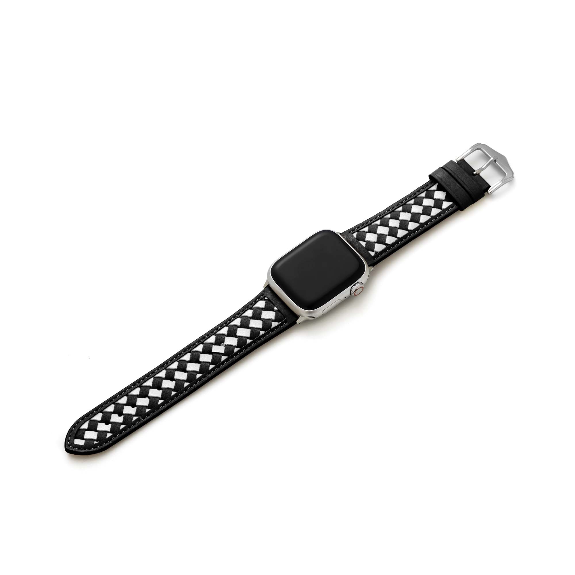 Braided Leather Watch Band for Google
