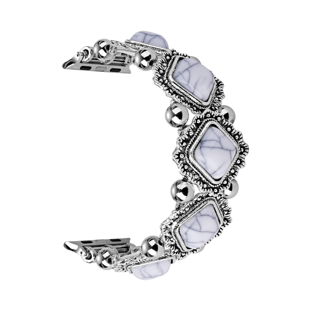 Retro Turquoise Elastic Watch Bracelet for Galaxy