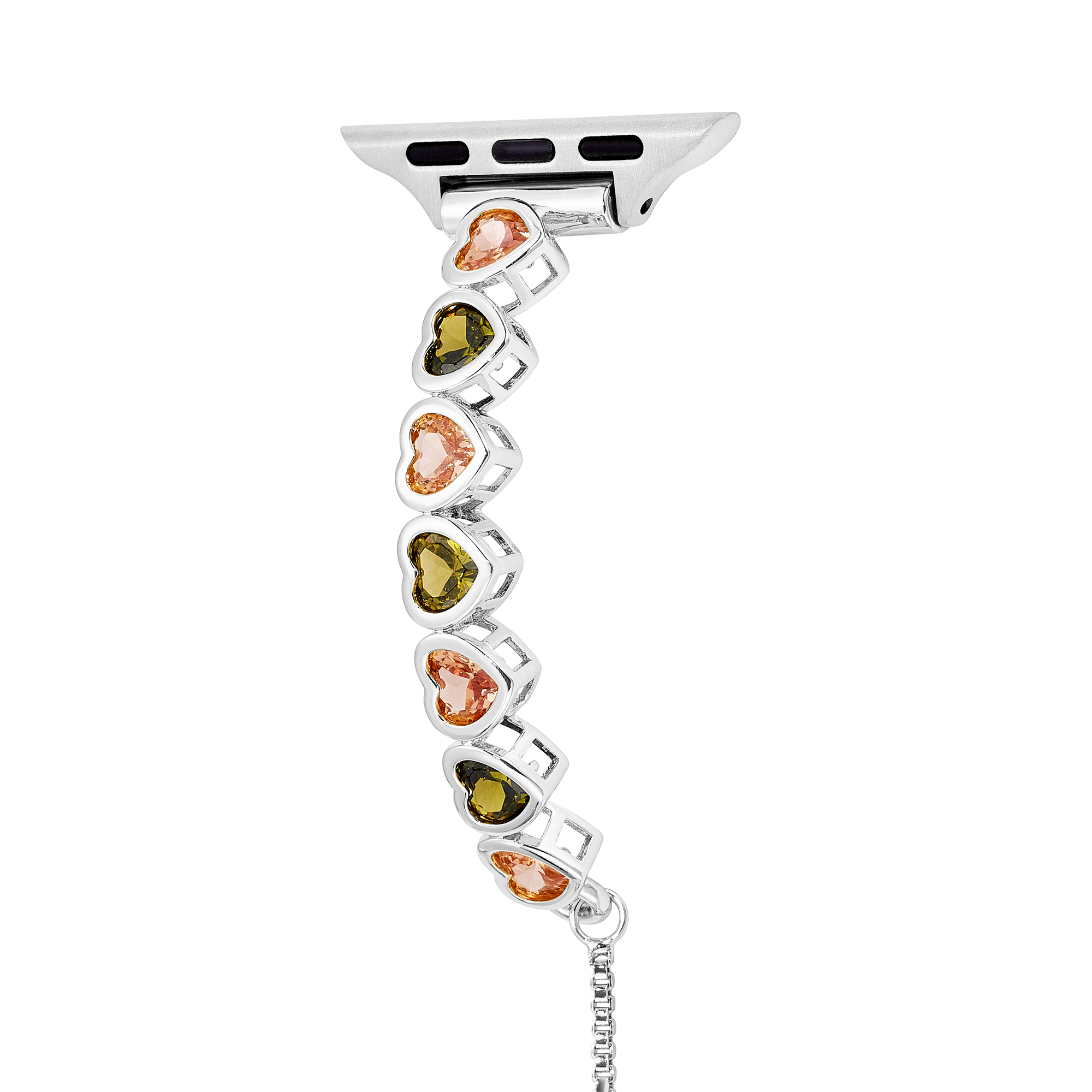 Regenbogen Liebe 14k Gold / Platinbeschichtetes Armband für Google