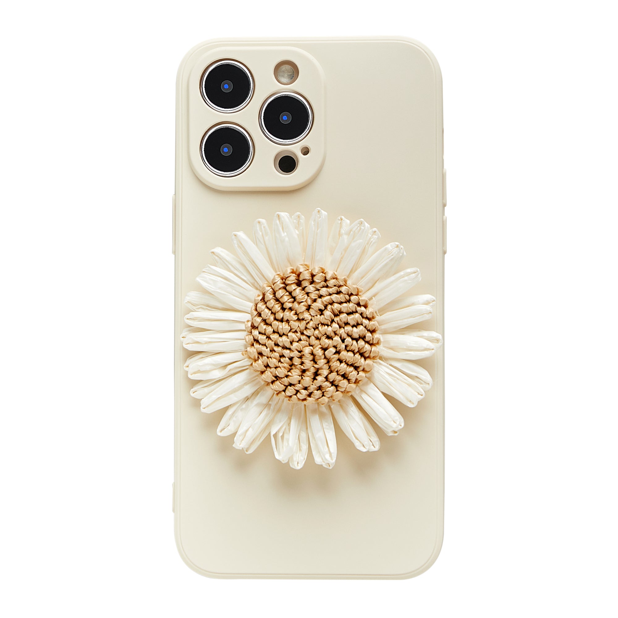 Cross-body Cream Phone Case with Sunflower, iPhone XS Max / Case + Cross-body Strap Cross-body Cream Phone Case with Sunflower, iPhone XS Max / Case + Cross-body Strap