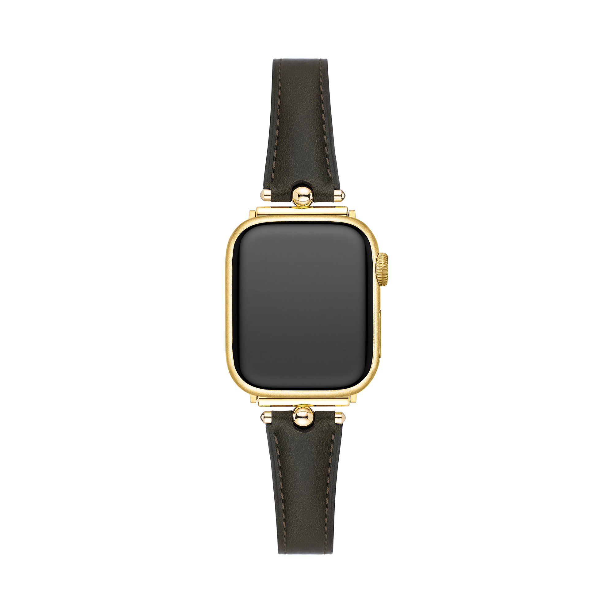 سوار جلدي أصلي خالٍ من الزمن لساعة Apple Watch