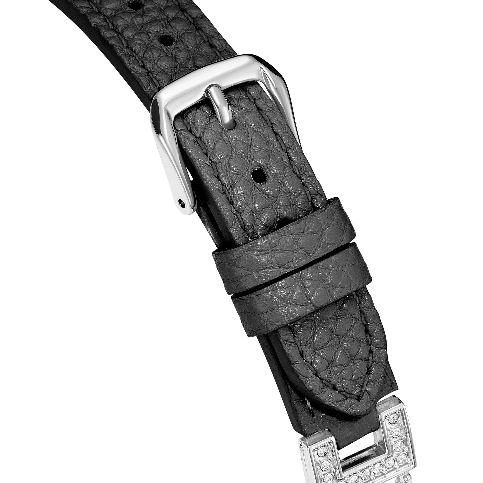 Love Funkelndes Lederarmband für Garmin