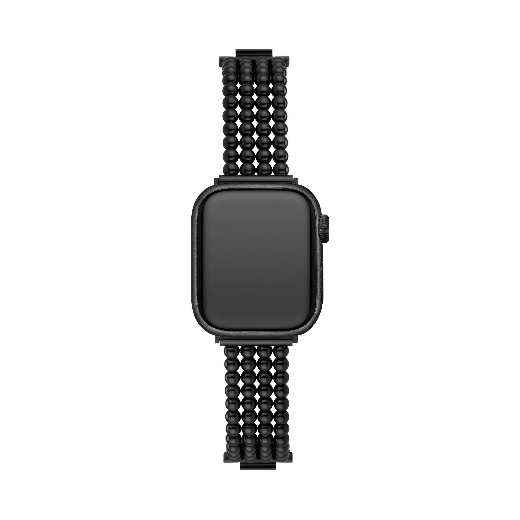 Edelstahl Perlen Armband für die Apple Watch