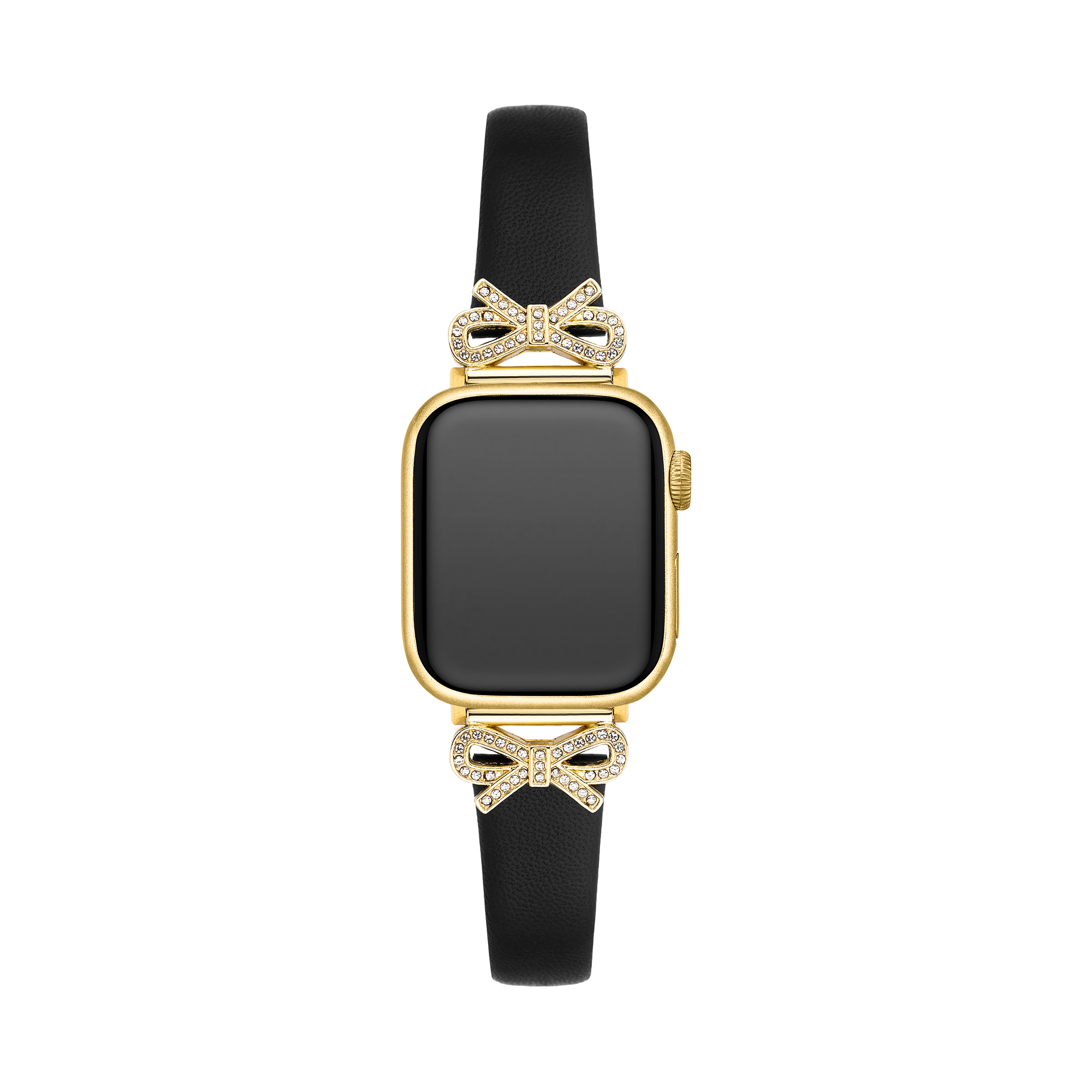 Crystal Bowknot Leather Watch Band for Apple Watch