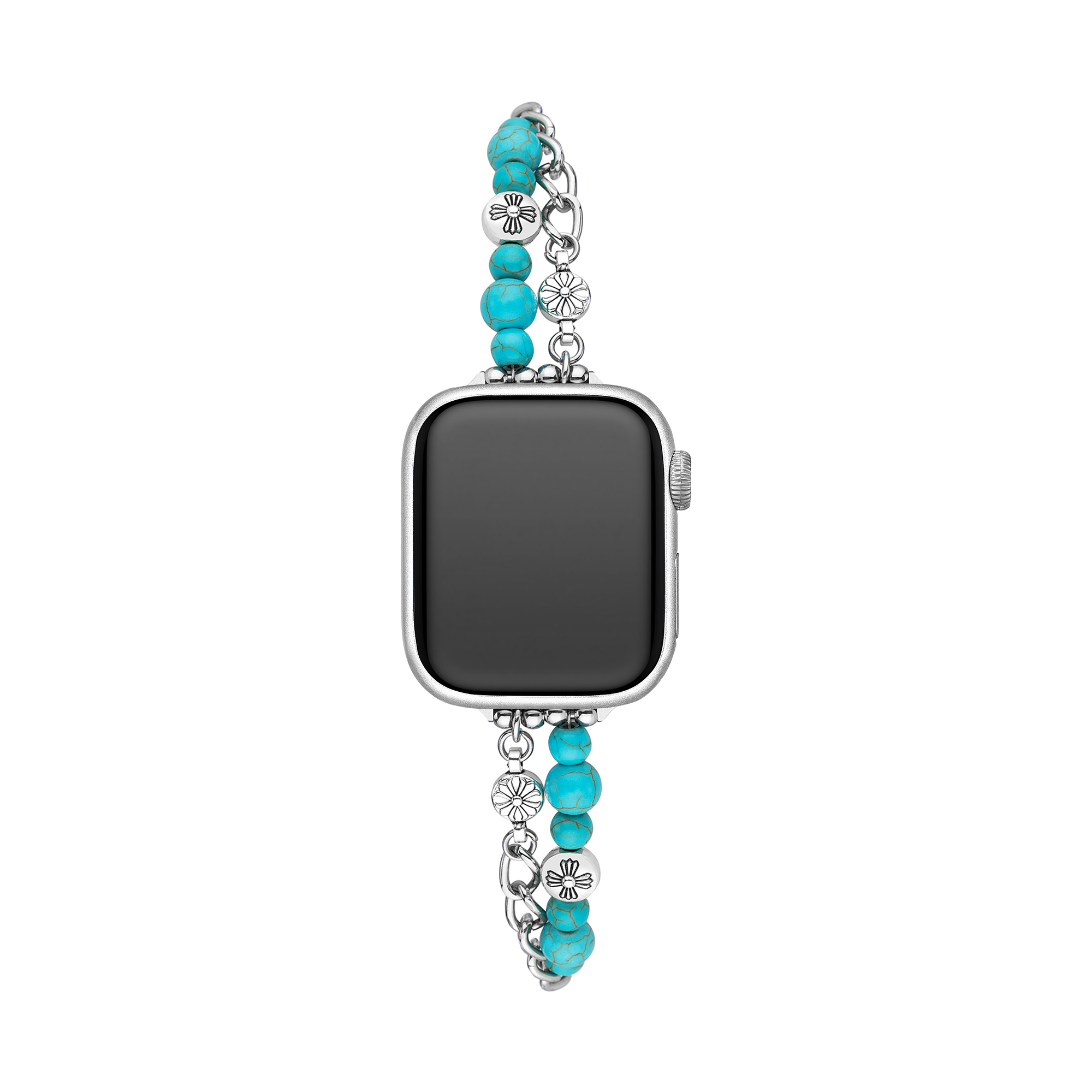 Turquoise Beaded Watch Band for Xiaomi