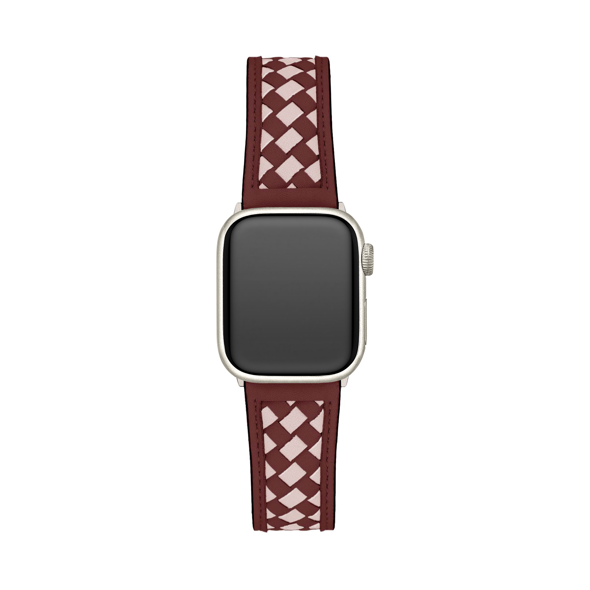 Geflochtenes Lederarmband für Apple Watch