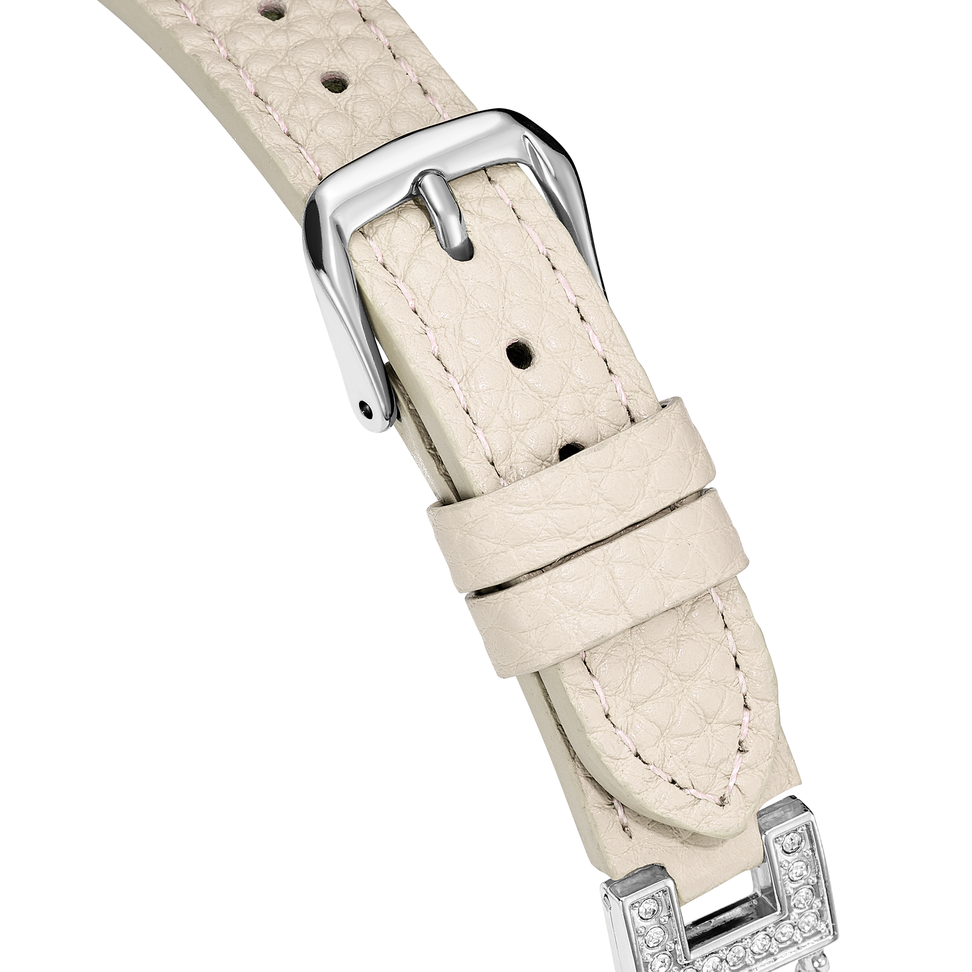 Love Funkelndes Lederarmband für Garmin