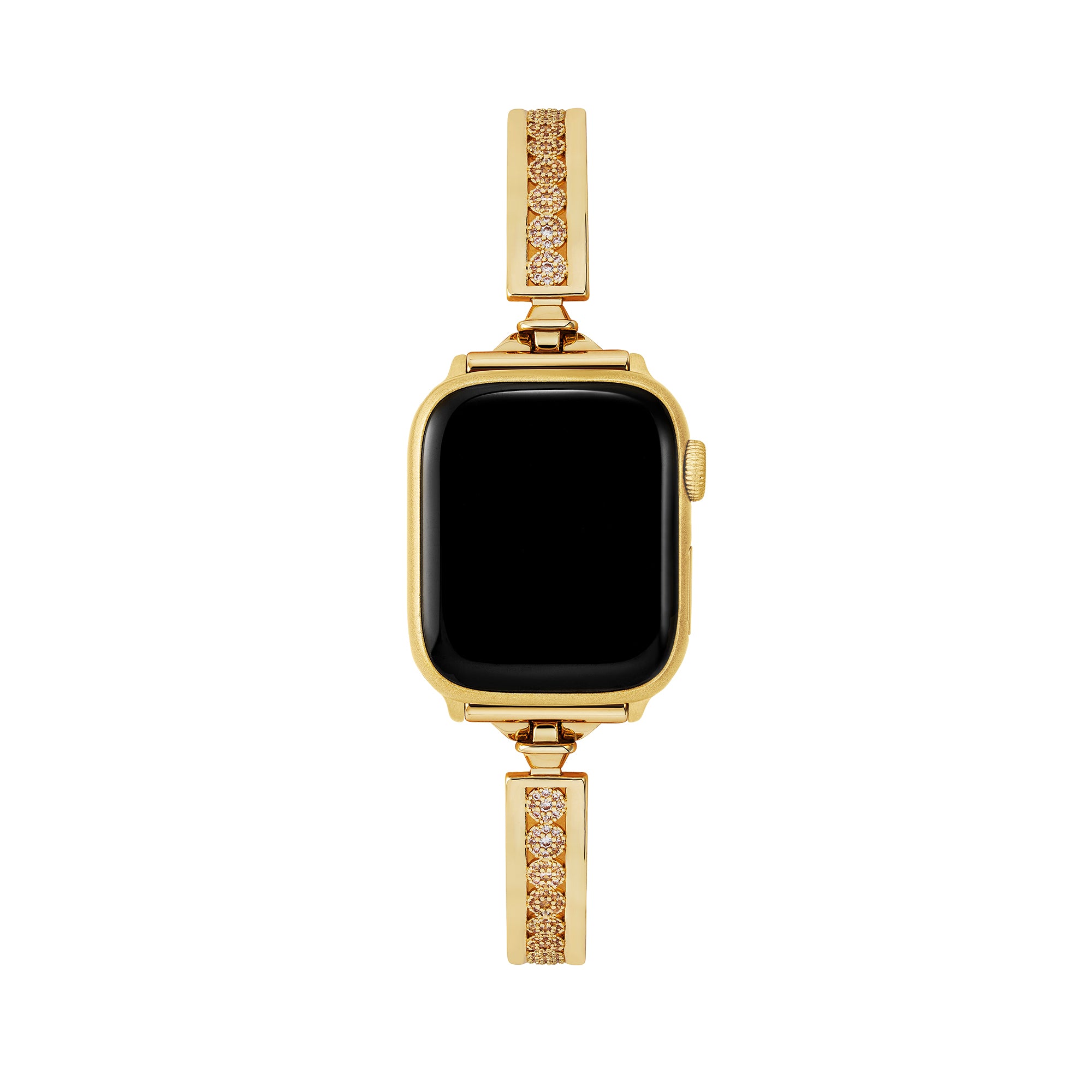 Pavé Crystal Metal Watch Band