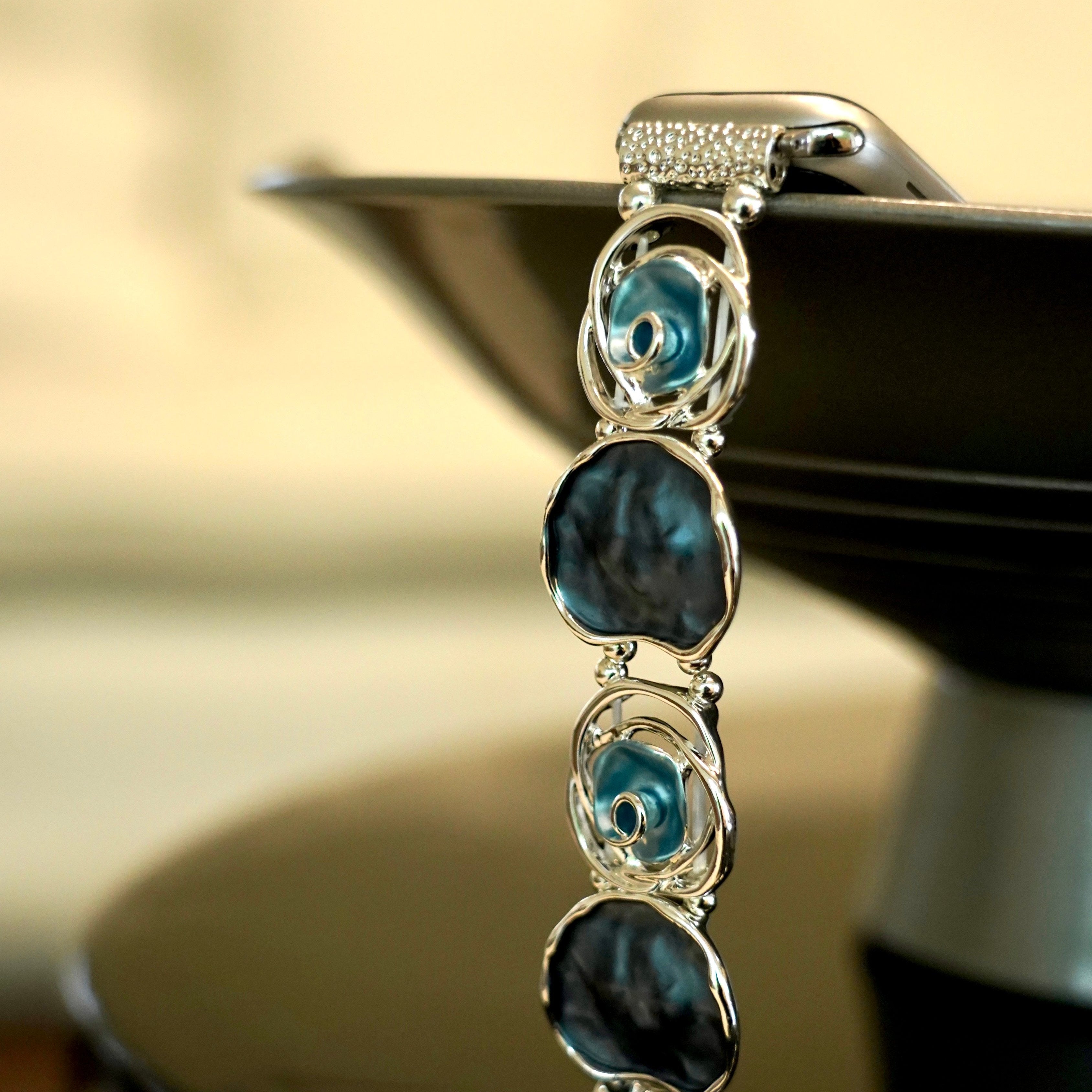 Rose Bangle Elastic Watch Bracelet for Galaxy