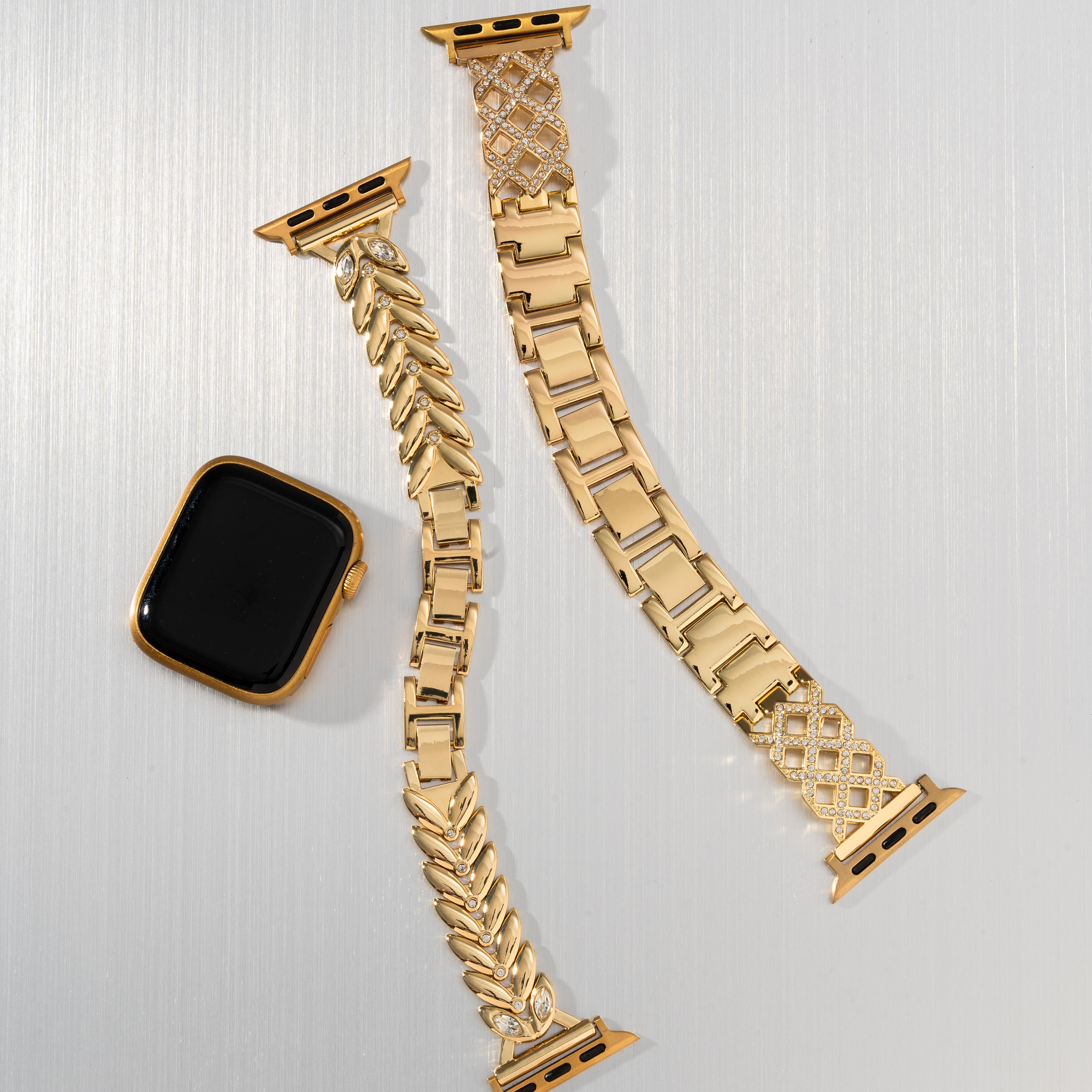 Hollowed-out Lattice Metal Watch Band for Apple Watch