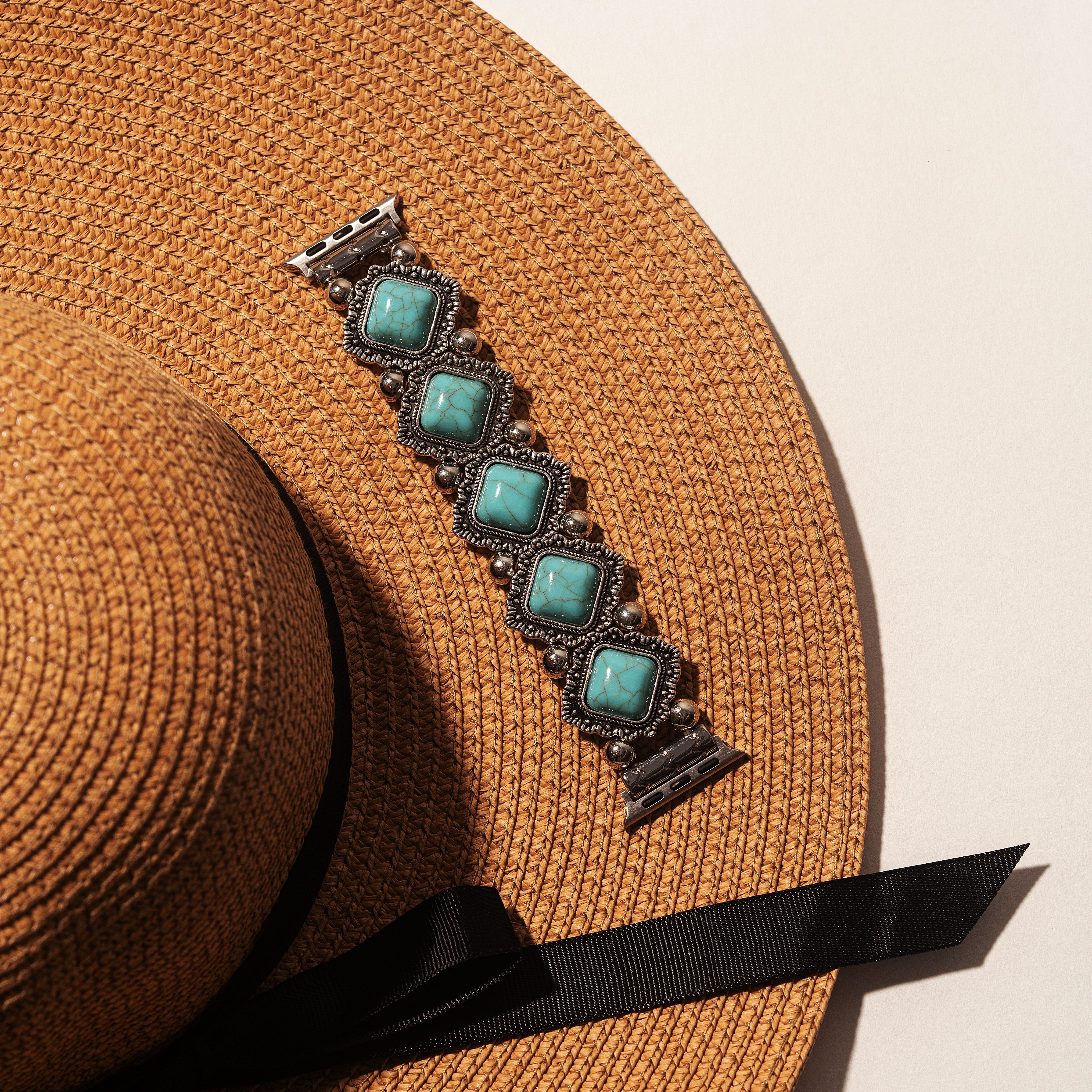 Retro Turquoise Elastic Watch Bracelet for Apple Watch