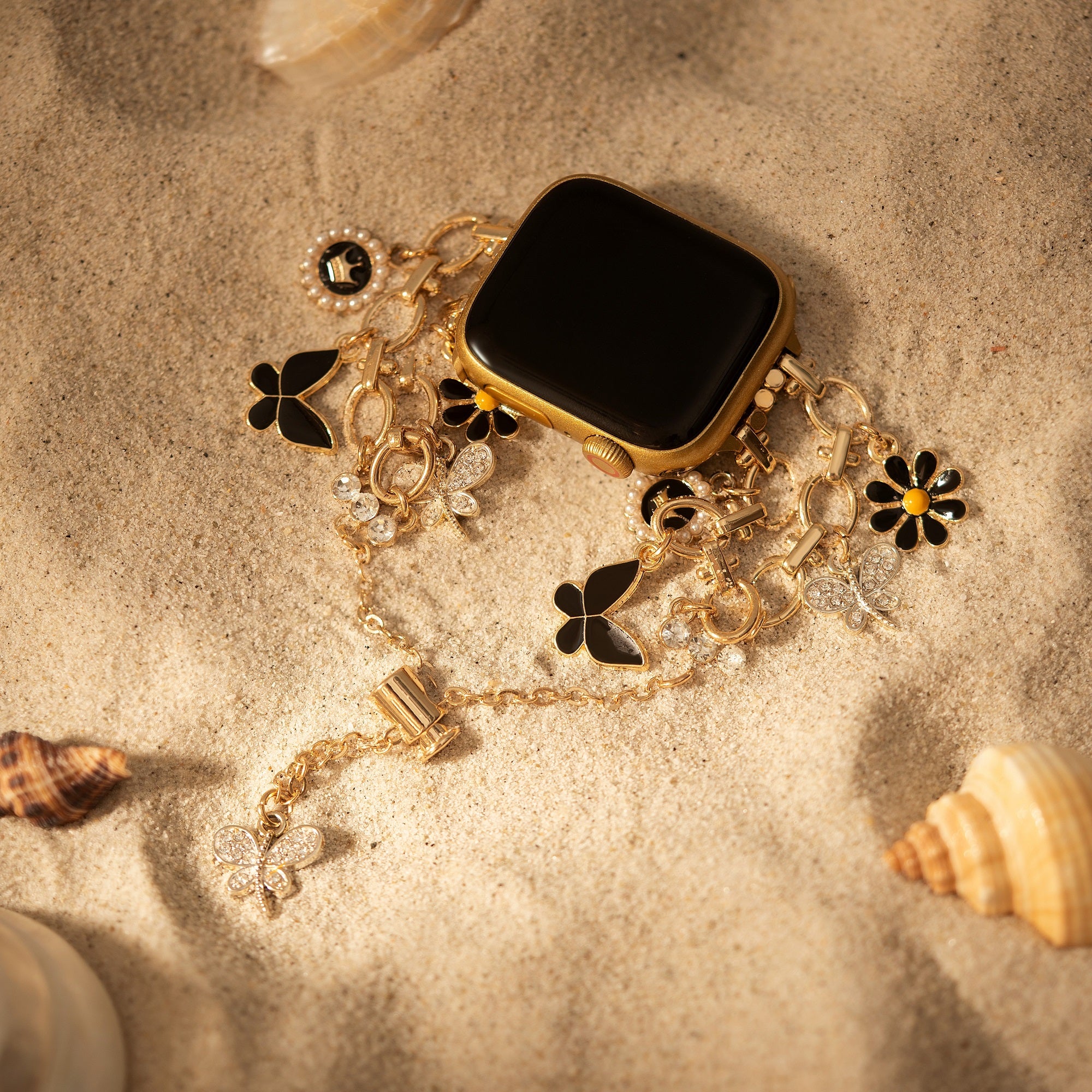 ひまわりペンダントウォッチバンド