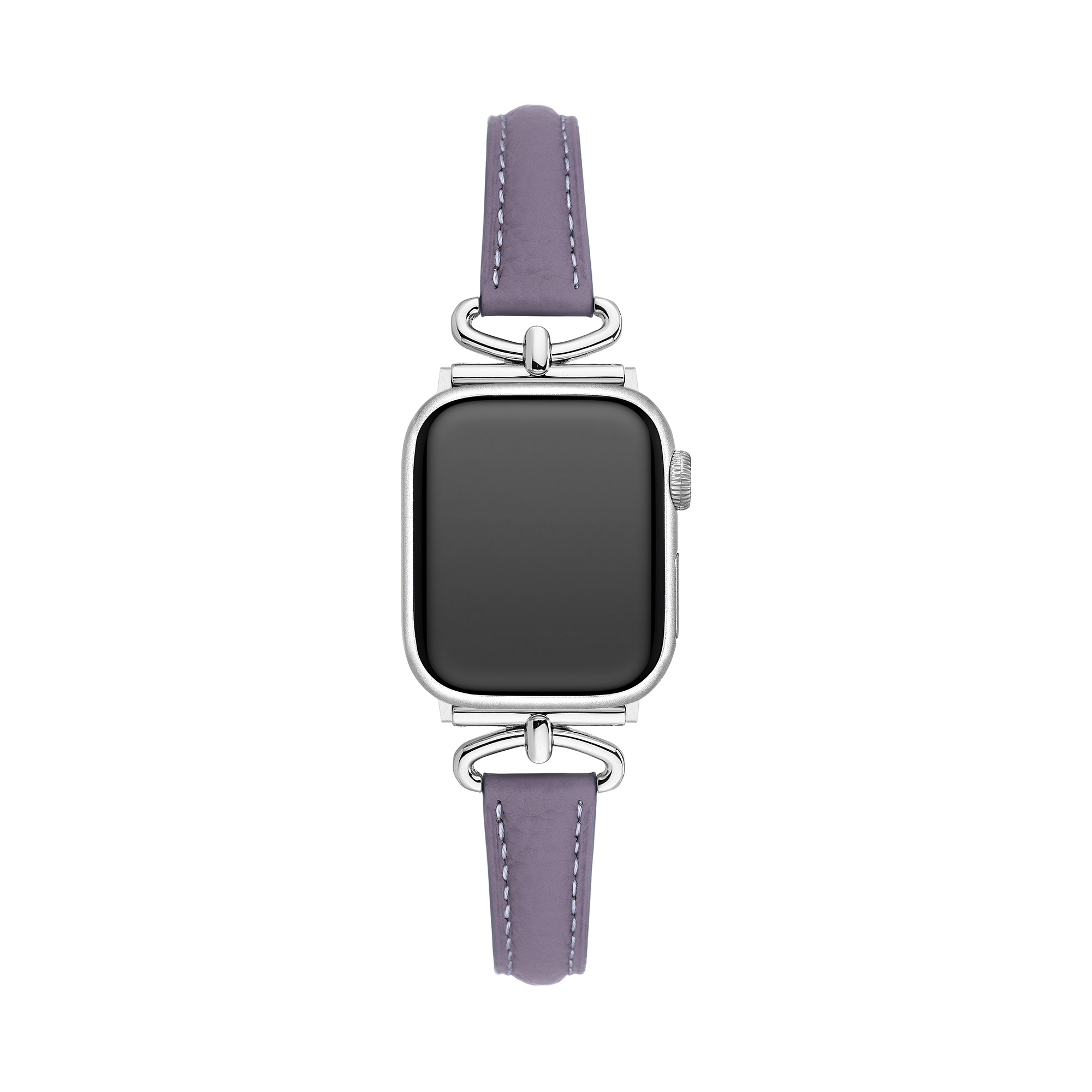 Apple Watch用メタルアクセントレザーウォッチバンド