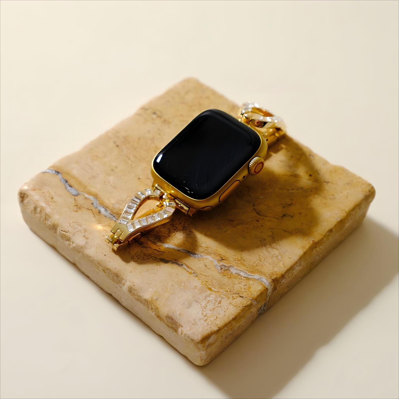 Luxury Zircon Slim Watch Band for Garmin