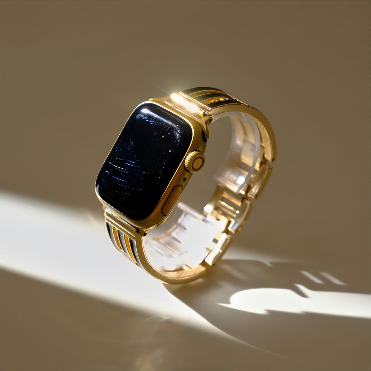 سوار ساعة جيو مجوف لساعة Apple Watch