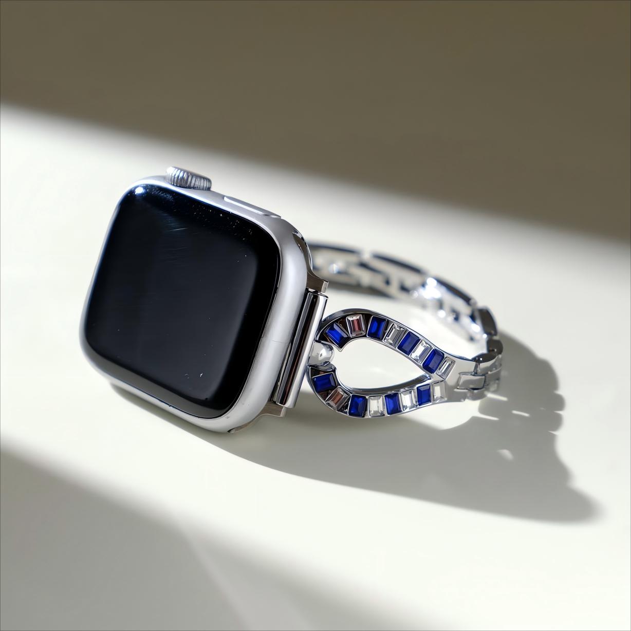 Luxury Zircon Slim Watch Band for Garmin