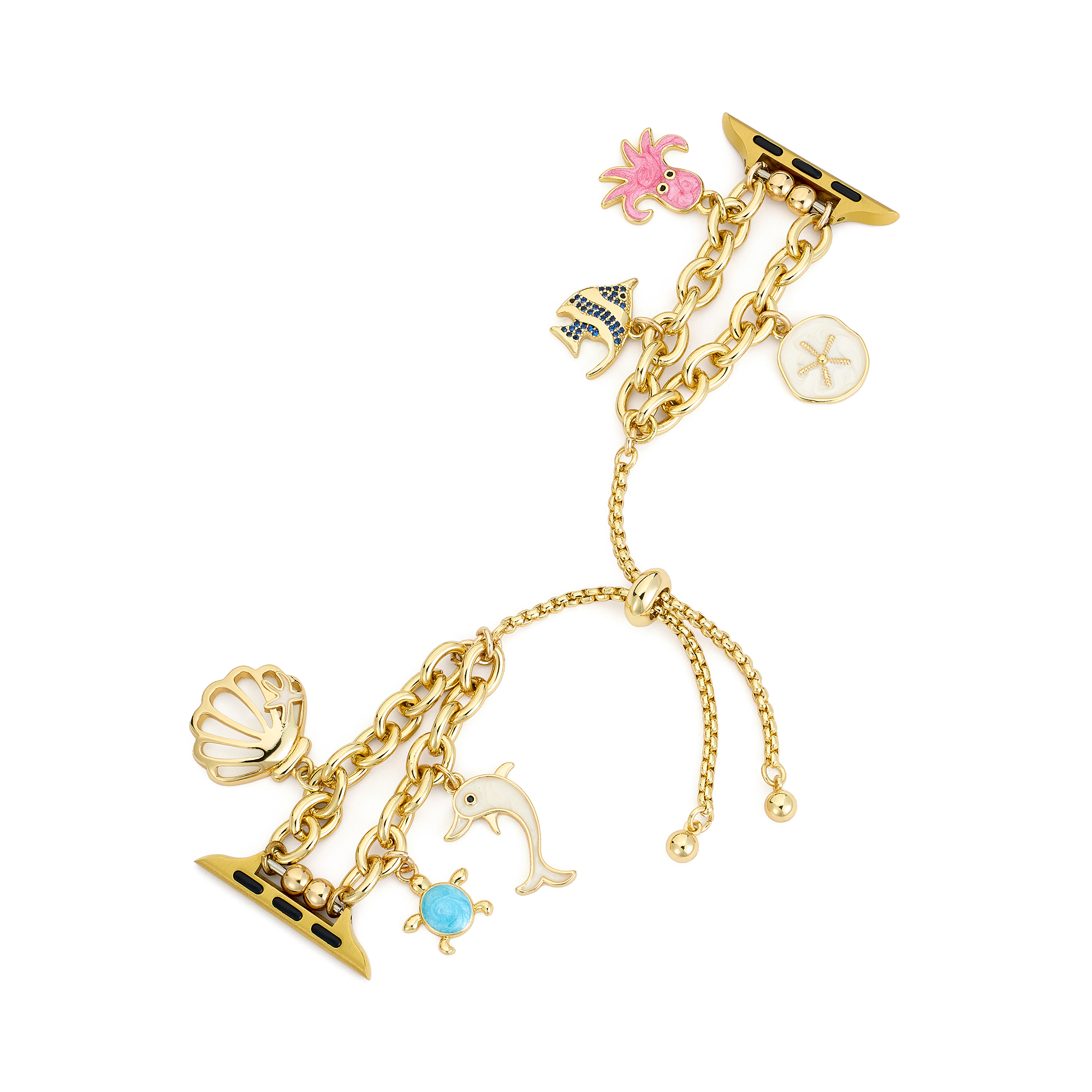 Stellar Charm Perlenarmband für Apple Watch