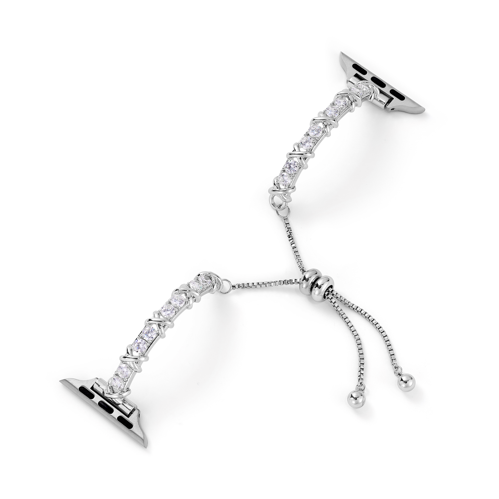 سوار معدني من الزركون المبهر لساعة Apple Watch