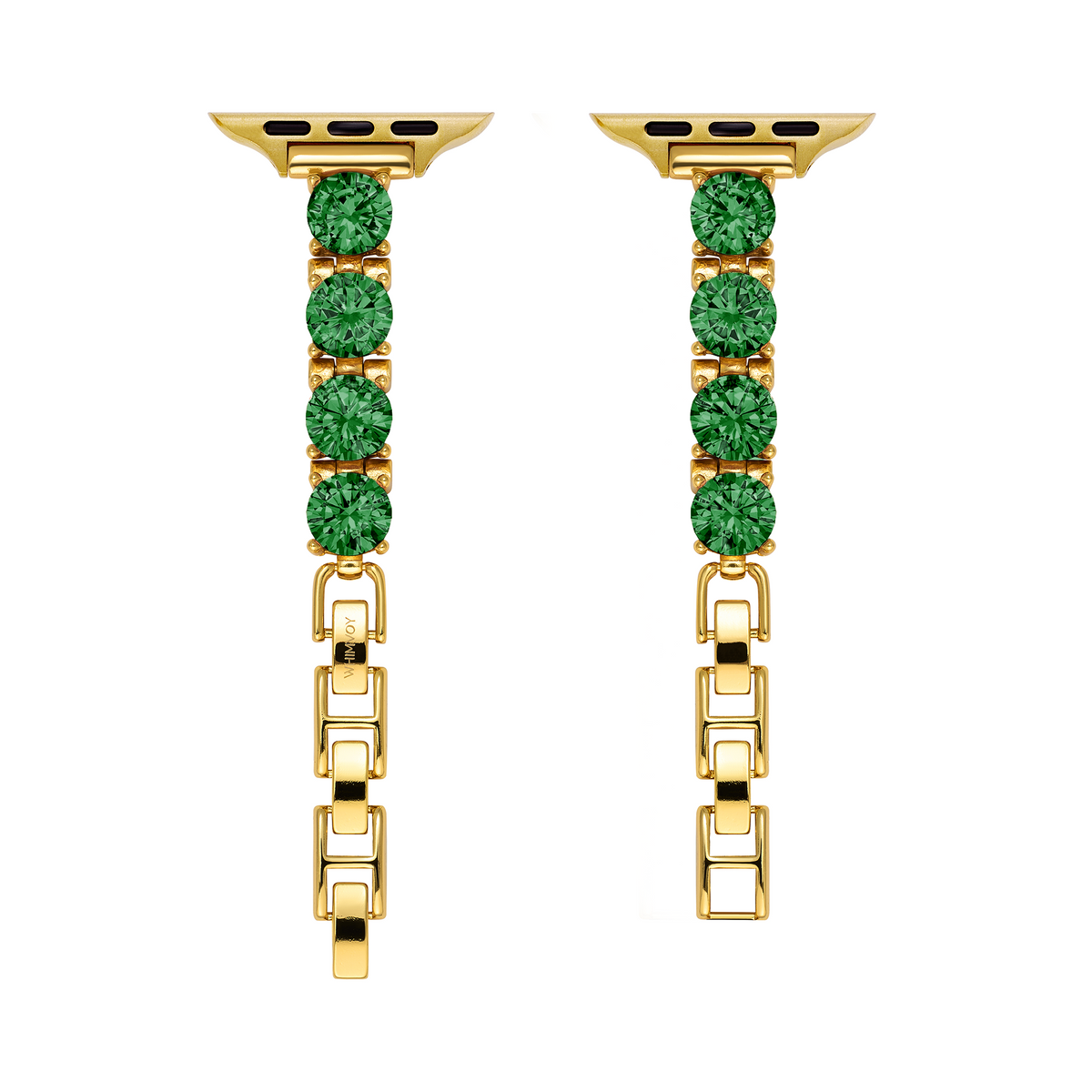 Round Zircon Copper Watch Band for Huawei