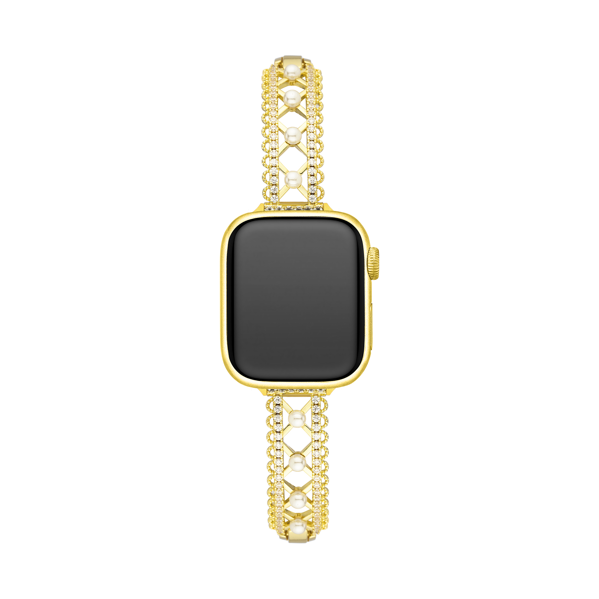 Lace-Inspired Pearl Watch Band for Apple Watch