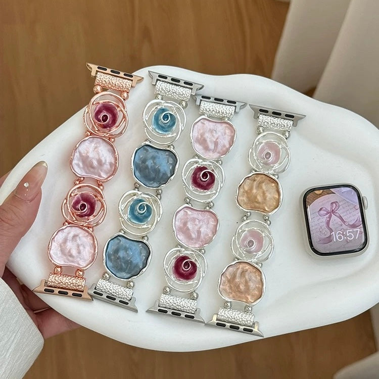 ローズバングル エラスティックウォッチバンド