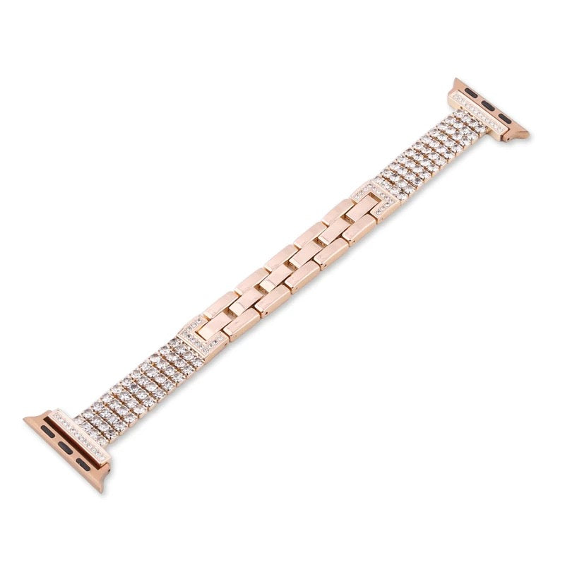 Diamond Studded Watch Band for Apple Watch