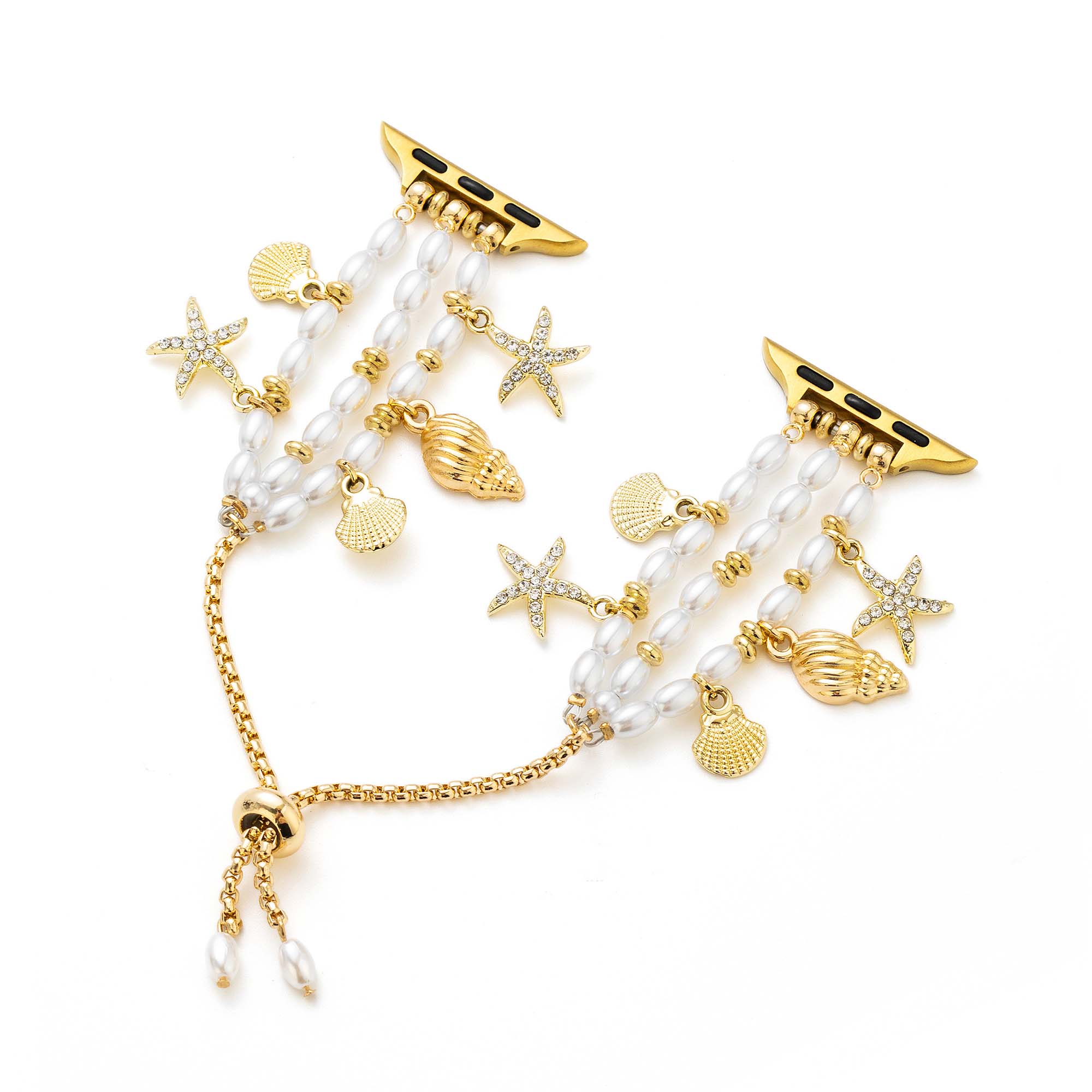 マリンバイブ パーリー Apple Watch用ウォッチバンド