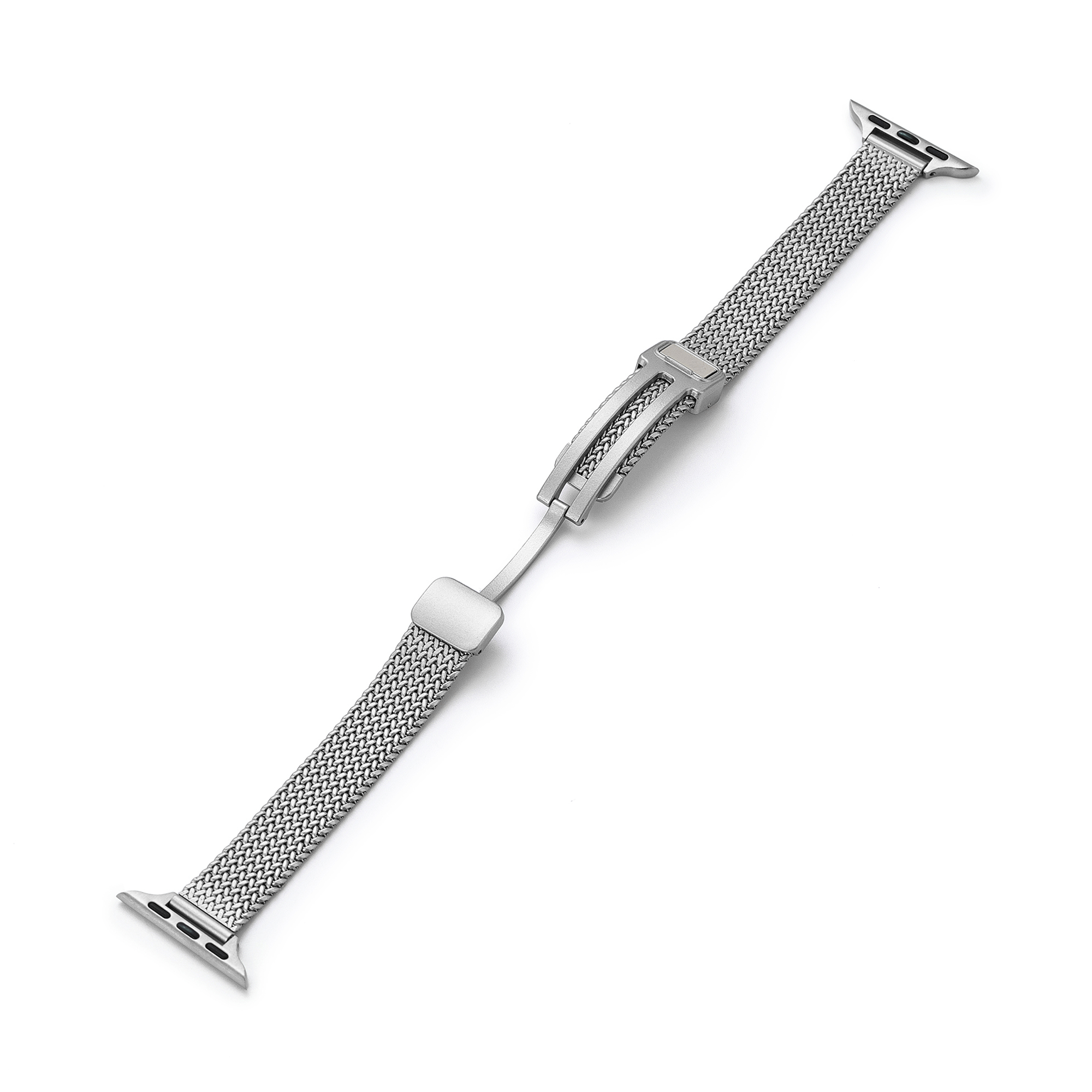 Apple Watch用ミニマリストなマグネット式メタルウォッチバンド