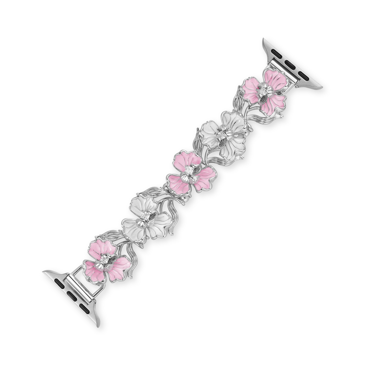 Enamel Iris Elastic Metal Watch Band for Galaxy