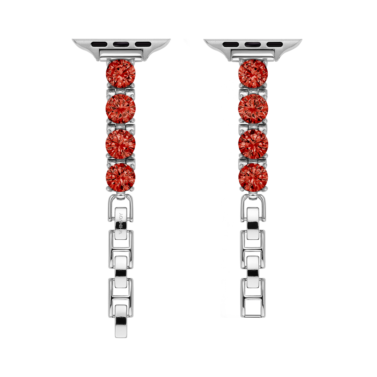 Round Zircon Copper Watch Band for Huawei