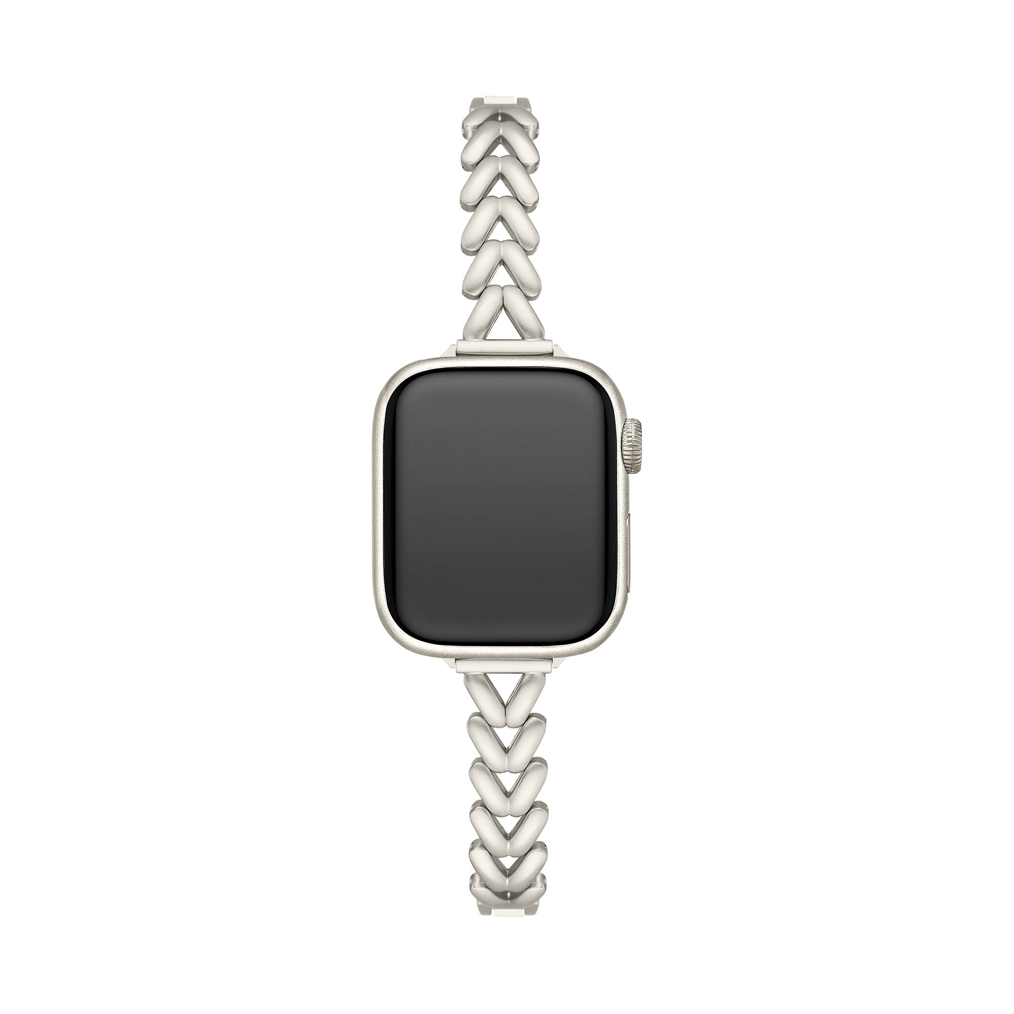 V-förmiges Metallarmband für Apple Watch