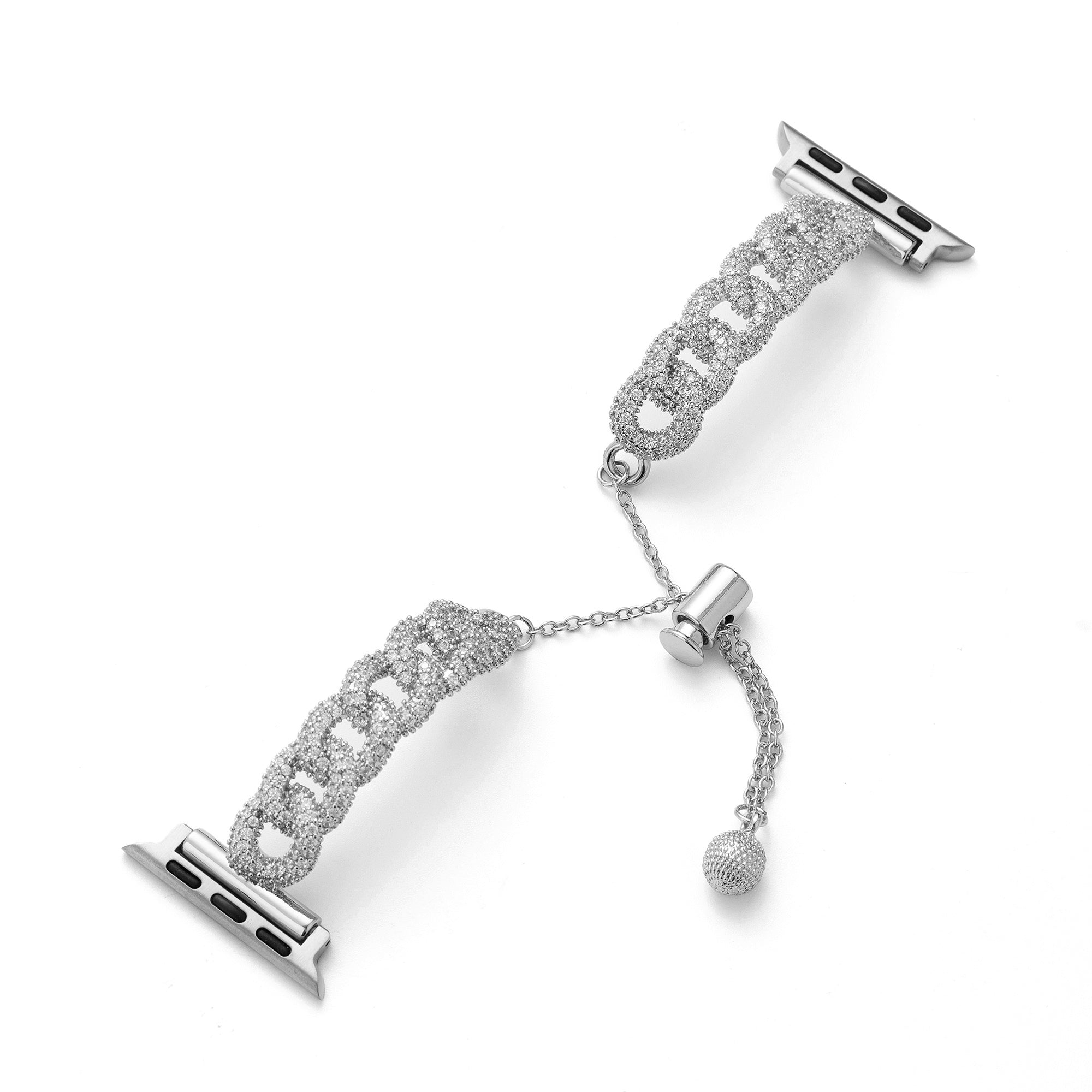 Zirkon Ketten Kupfer-Uhrenarmband für Apple Watch