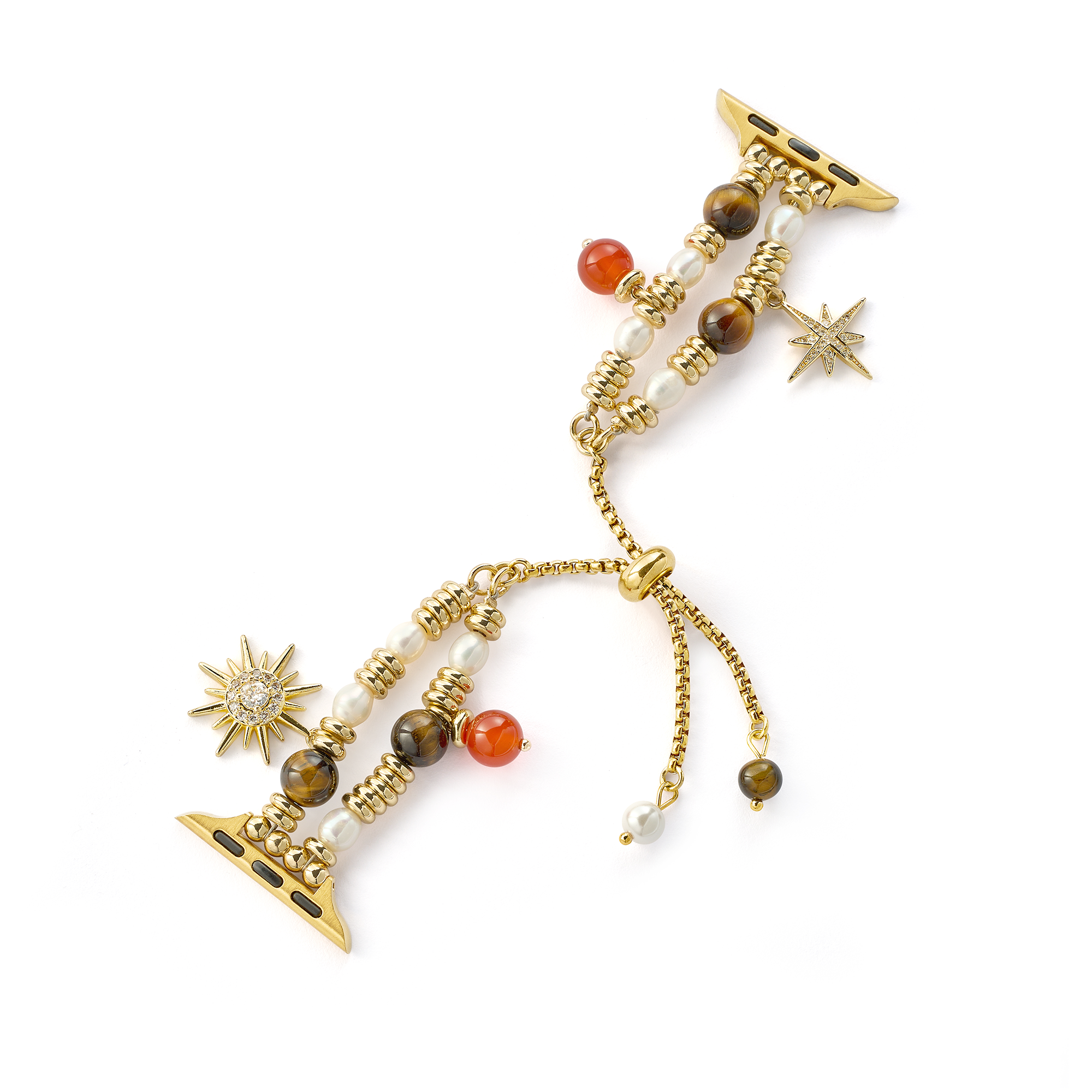 Stellar Charm Perlenarmband für Apple Watch