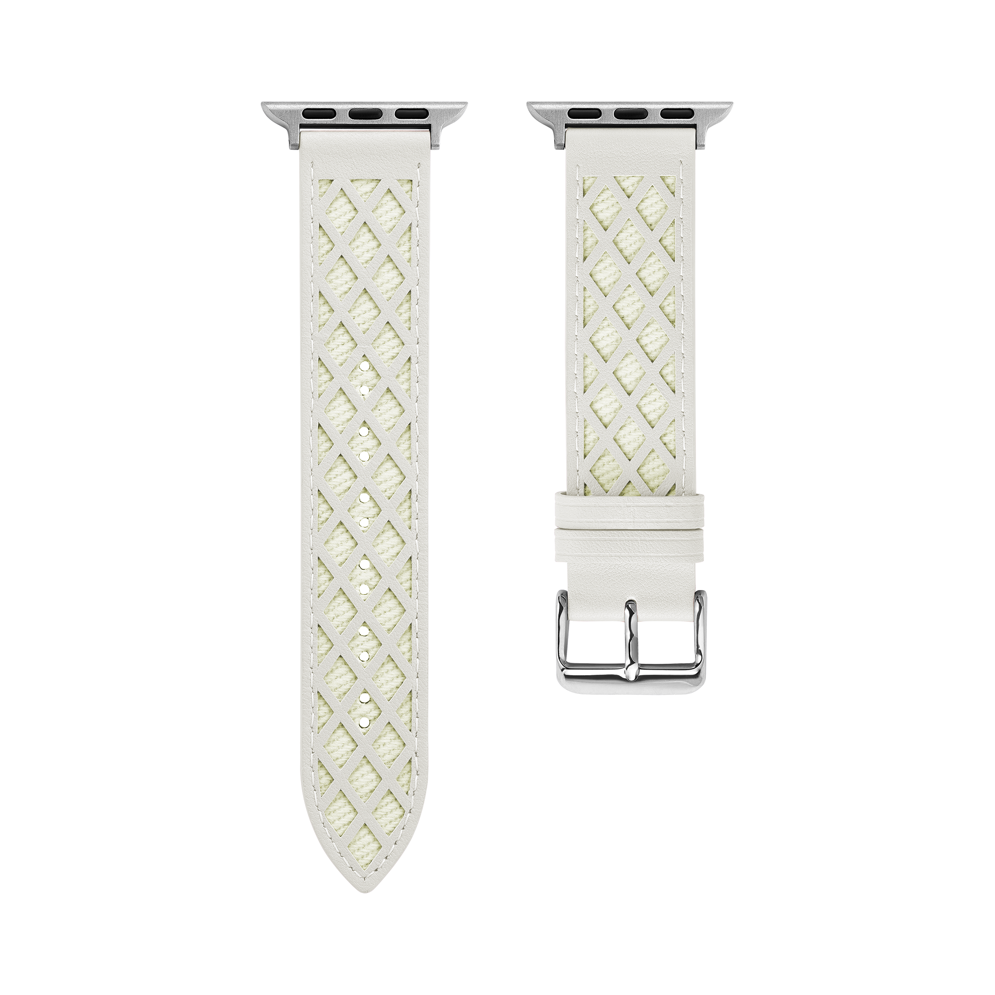 Lattice Leather Watch Band for Apple Watch