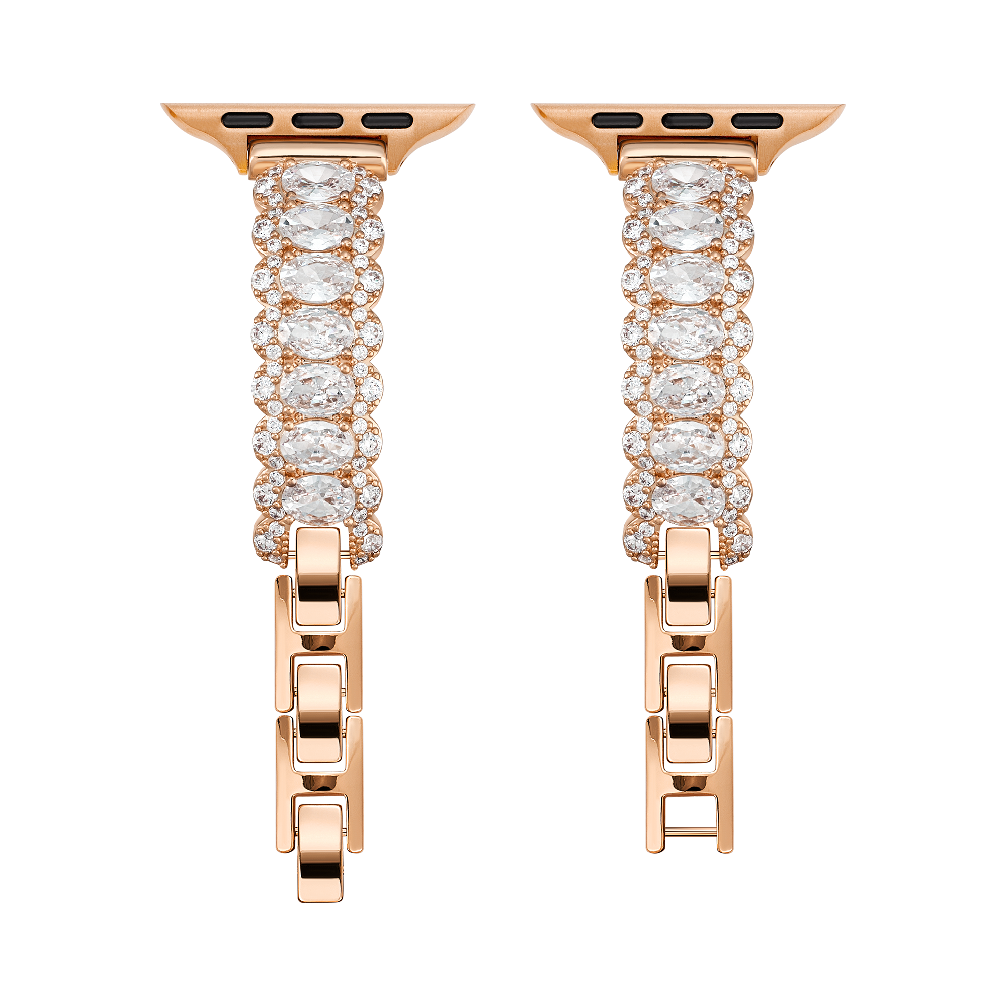 Marquise Halo Copper Watch Band for Apple Watch