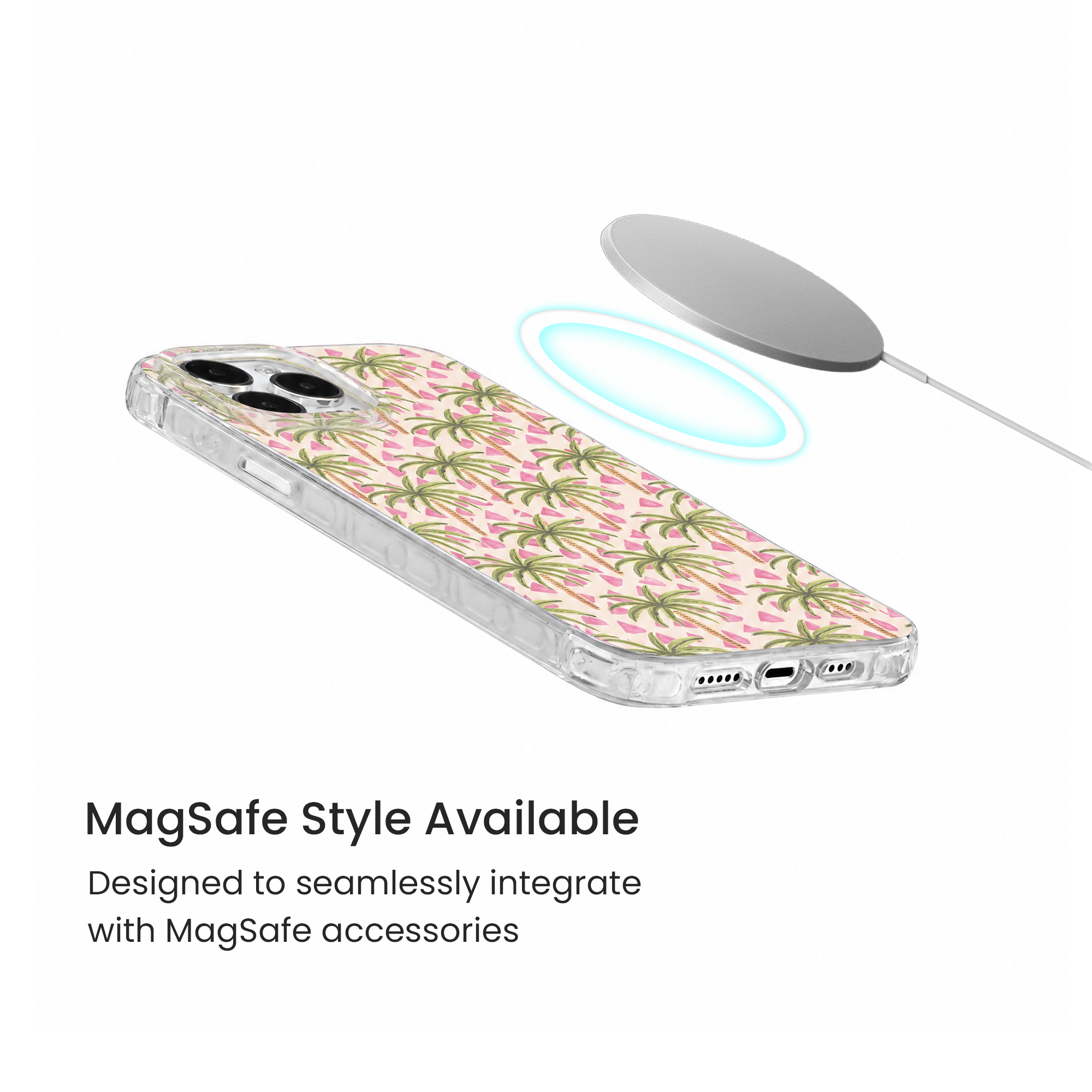 Tropical Palm Tree Printed Phone Case