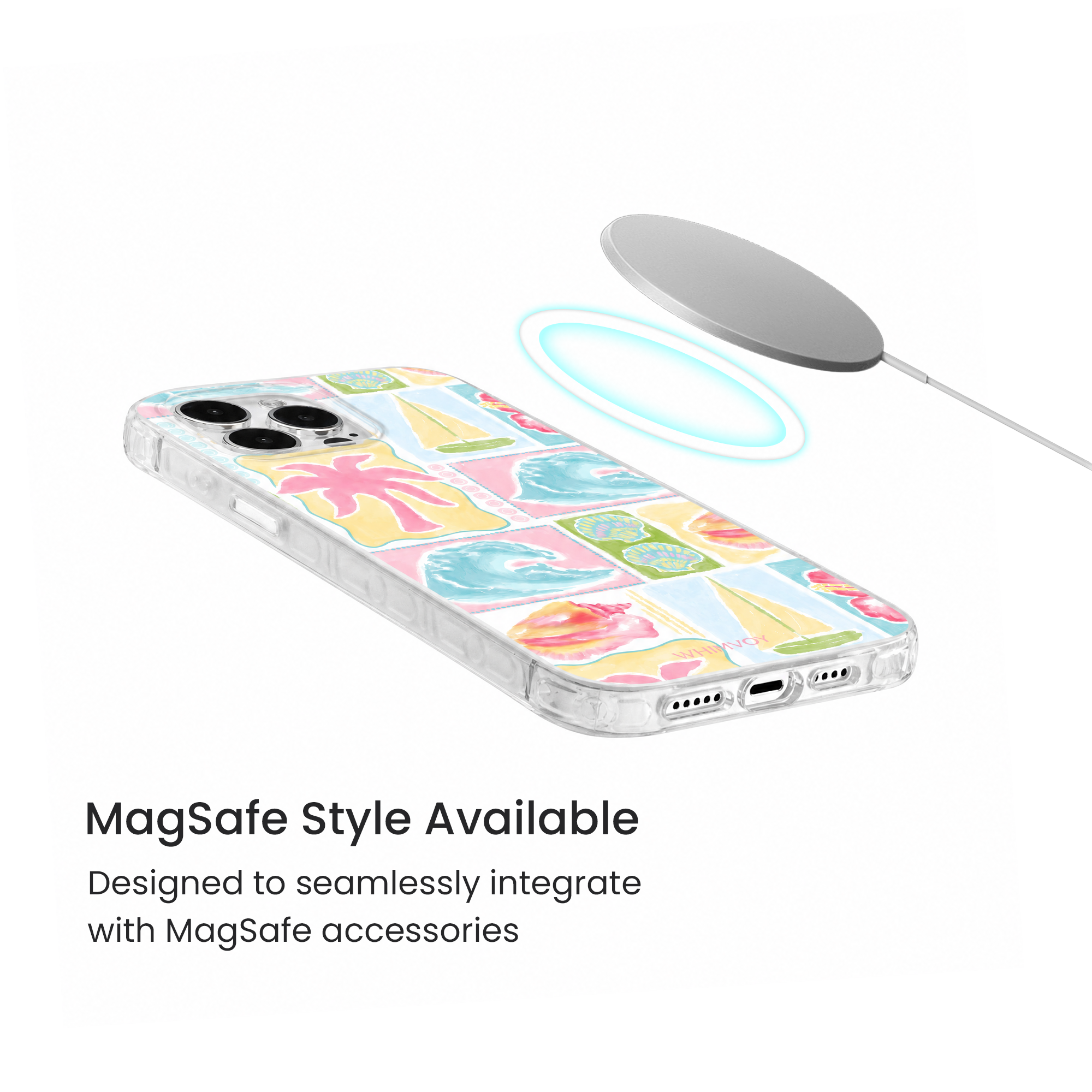 Summertime Collage Printed Phone Case