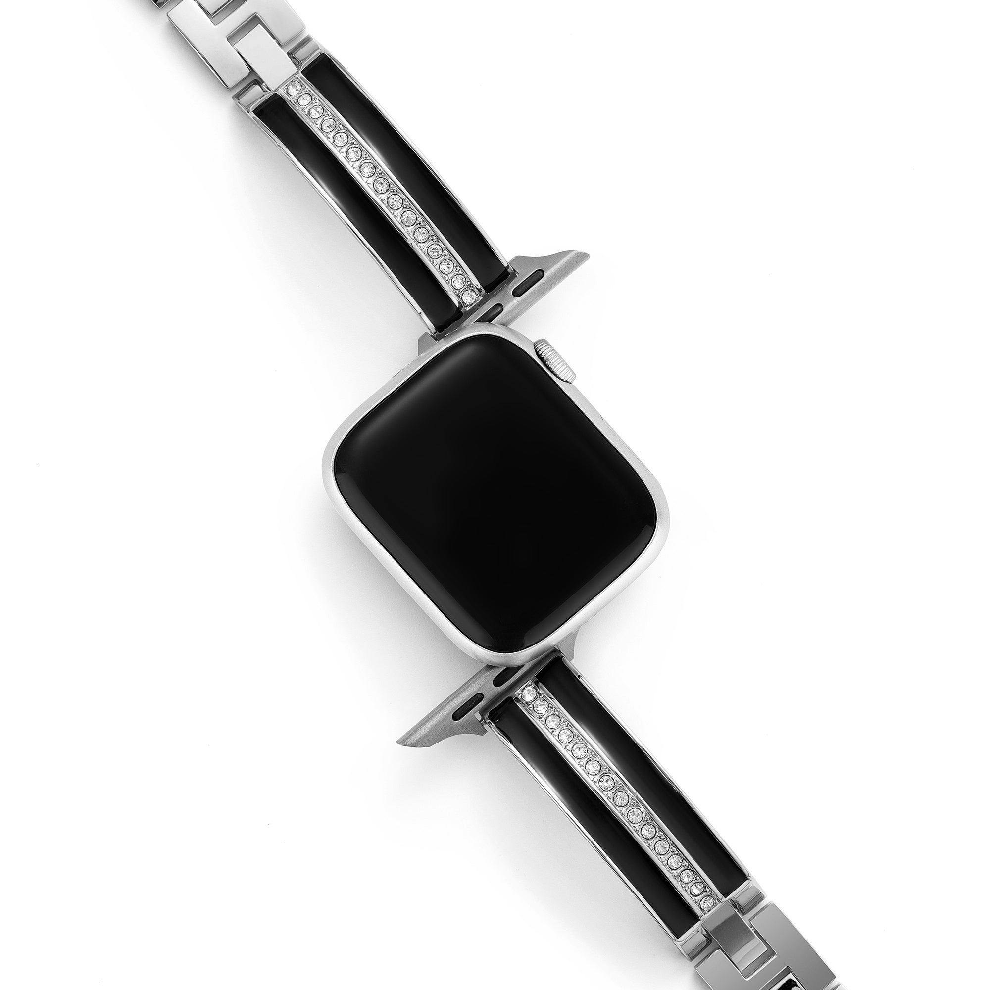 Rhinestone Adorned Classic Watch Band for Galaxy