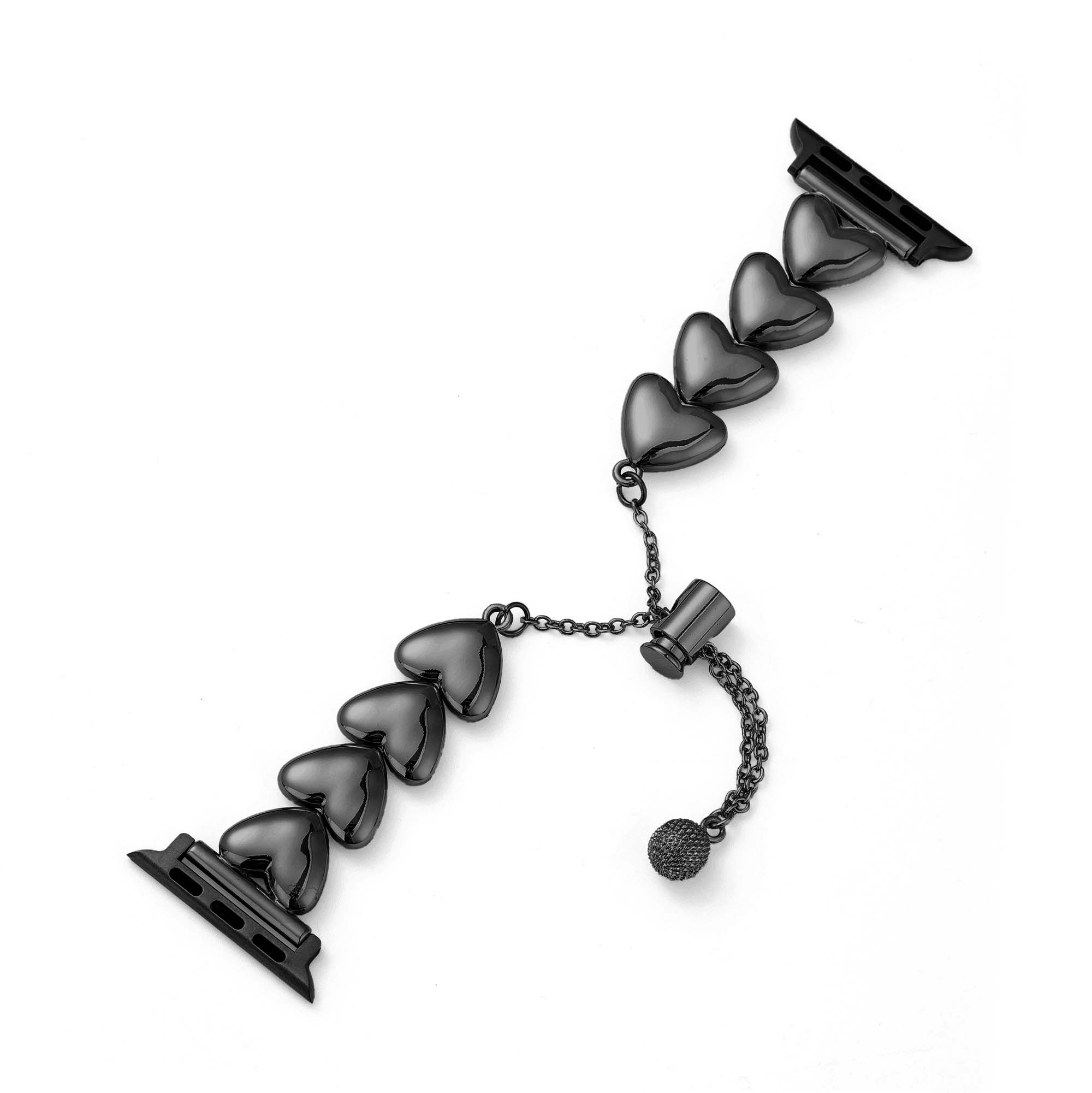 Apple Watch用ポリッシュラブメタルウォッチバンド