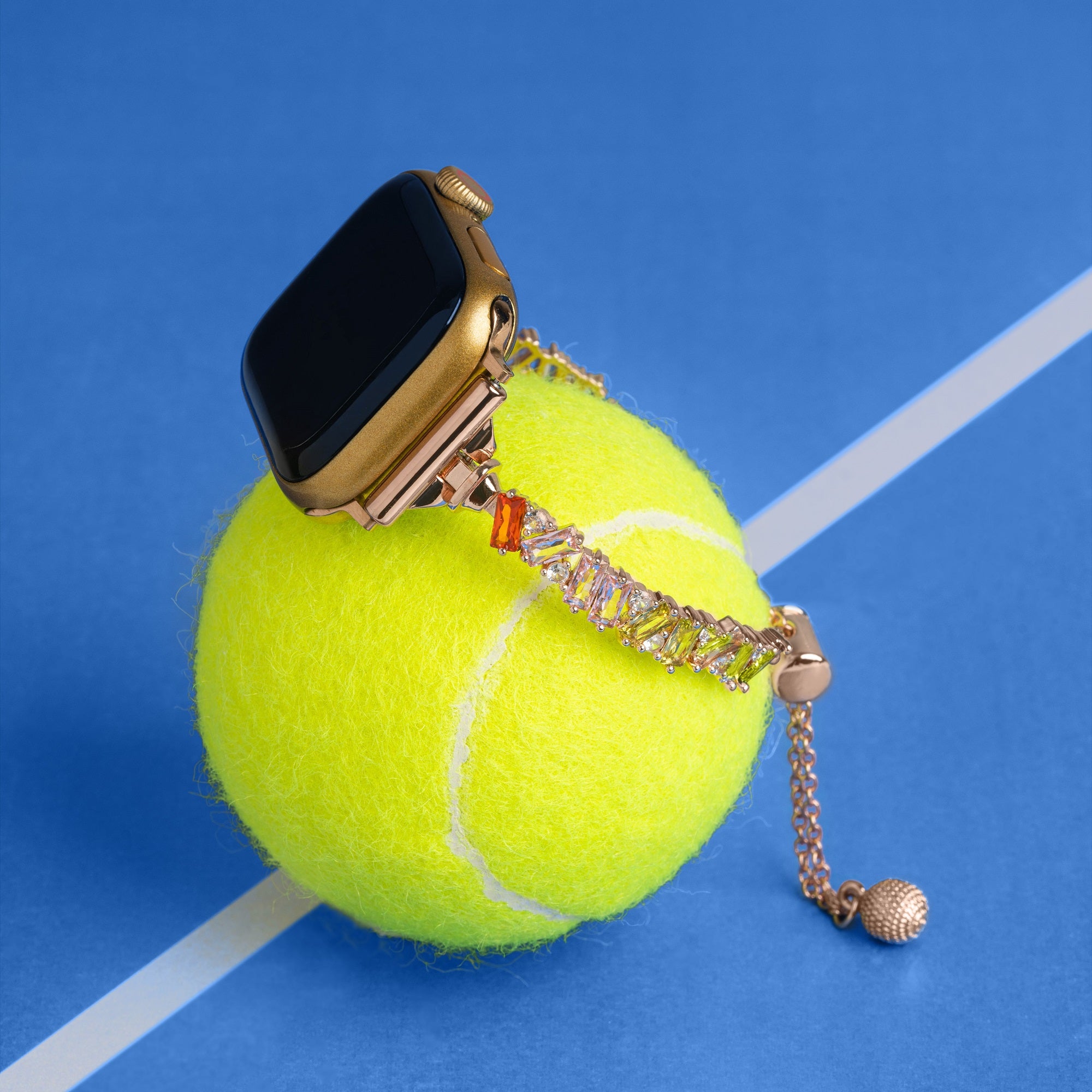 Gemstone Radiance Copper Watch Band for Fitbit