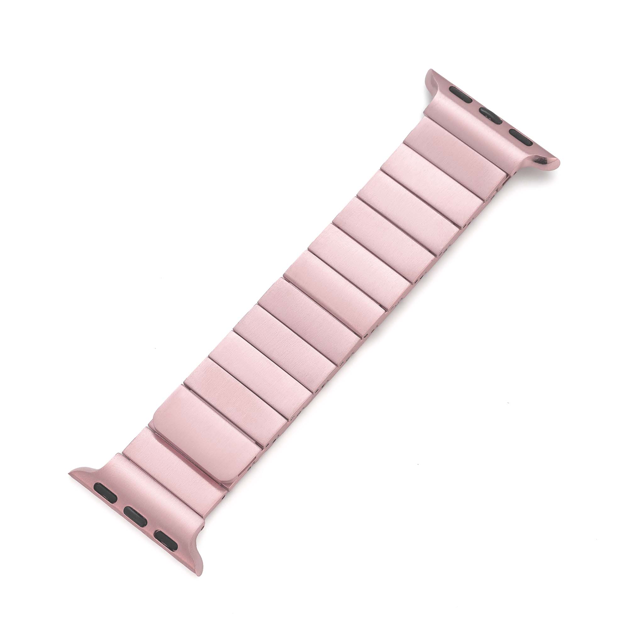 Unisex Rectangular Stainless Steel Watch Band