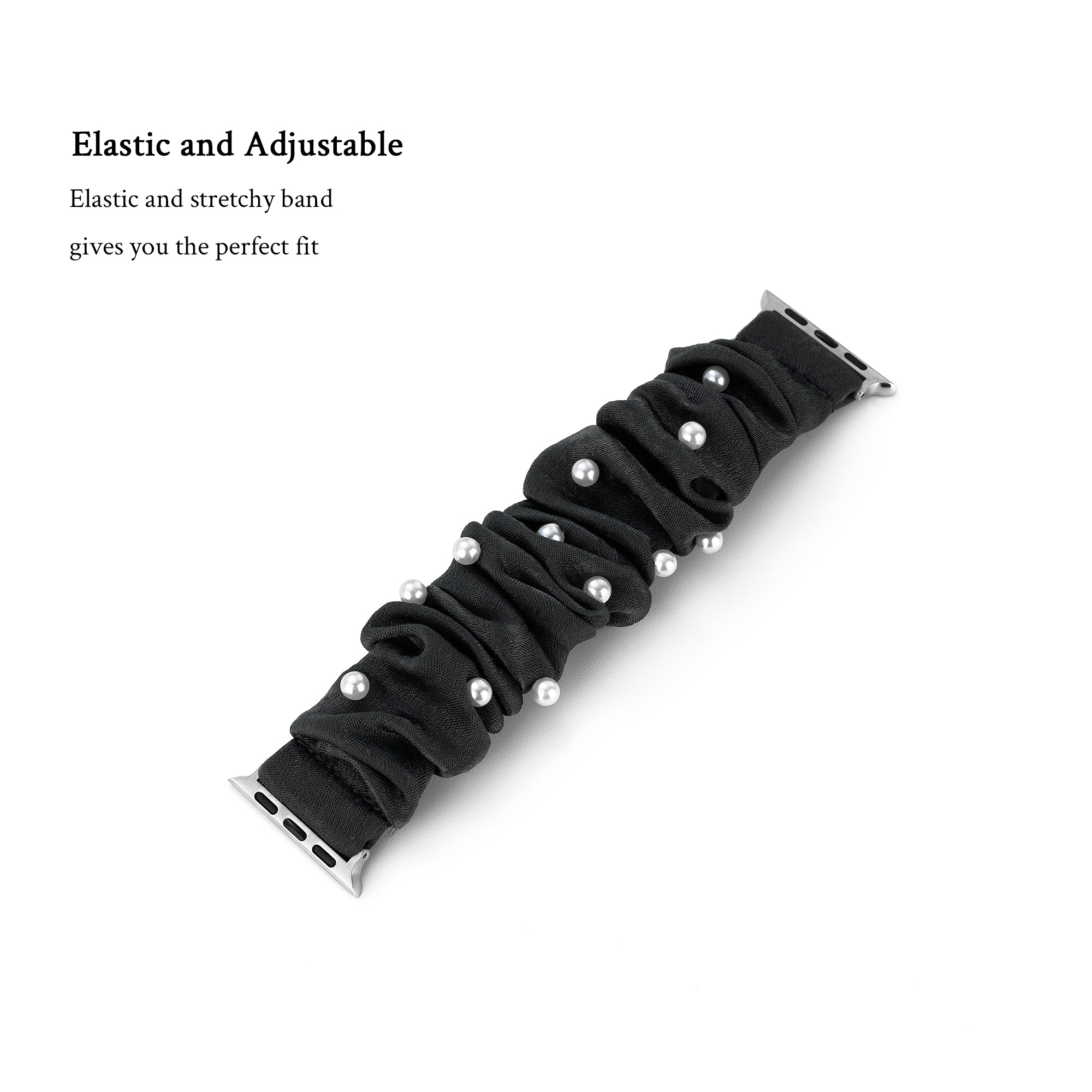 Pearl Touch Elastic Apple Watch Bracelet
