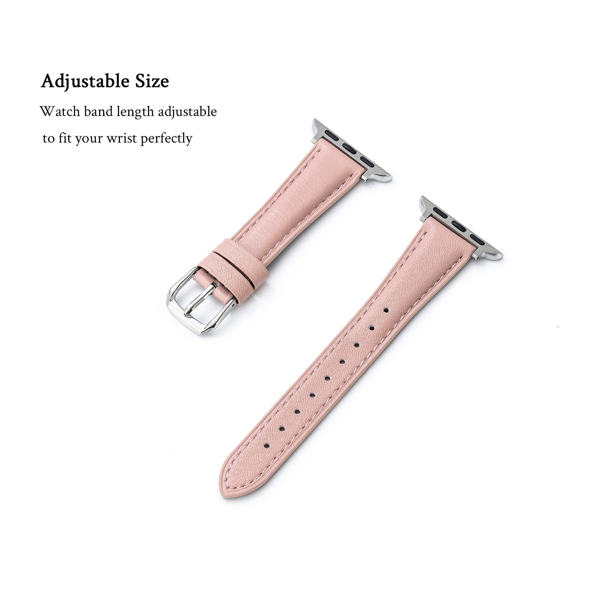 Solid Leather Apple Watch Band
