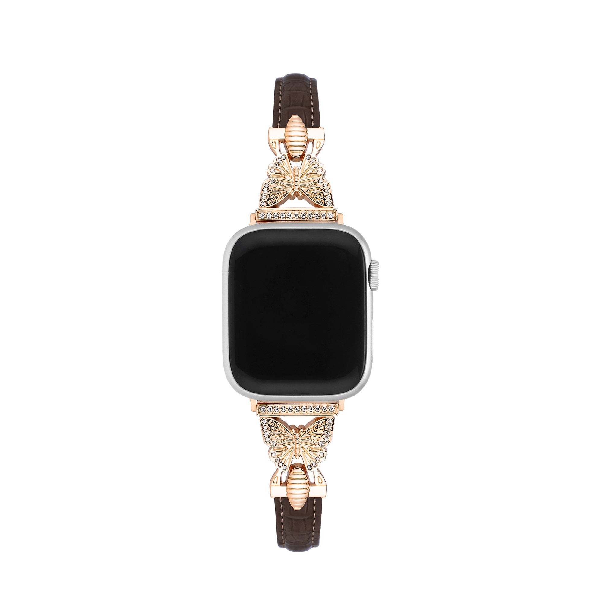 Butterfly Linked Leather Apple Watch Band