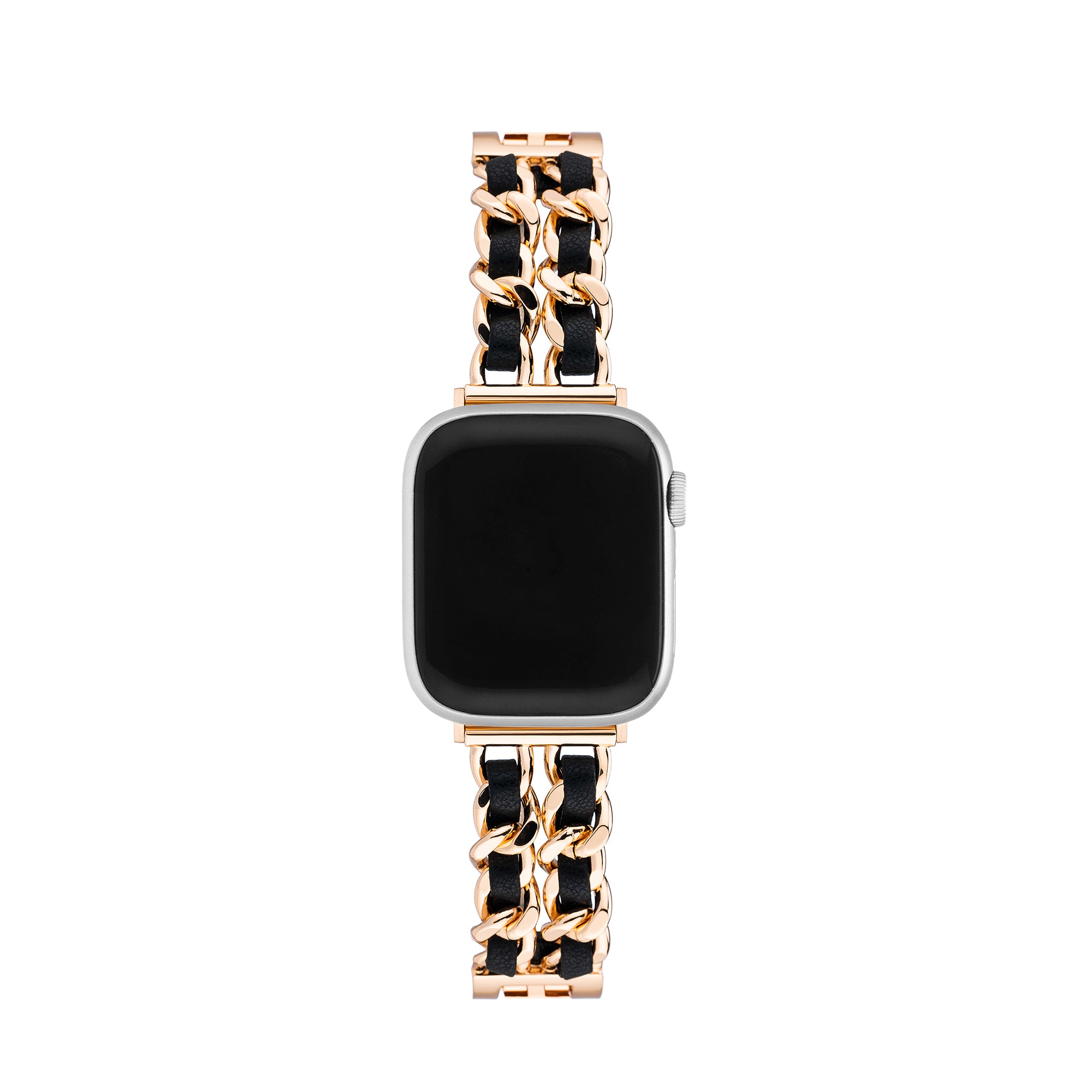 Double-Twisted Metal Apple Watch Band