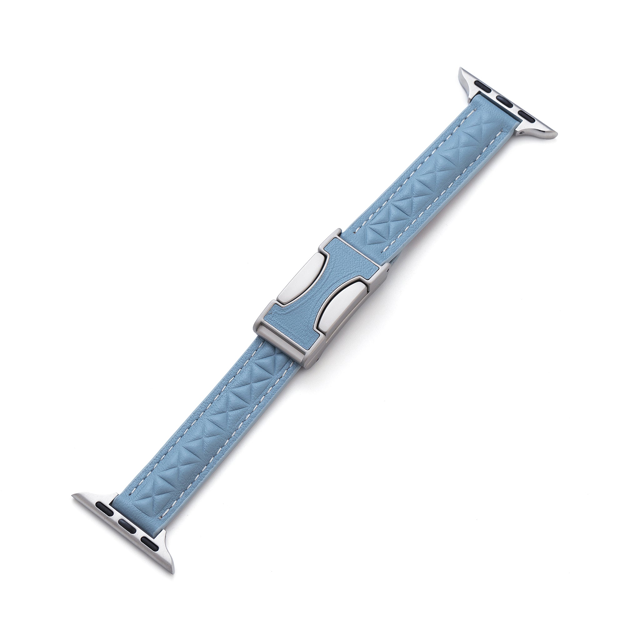 Quilted Leather Watch Band for Apple Watch