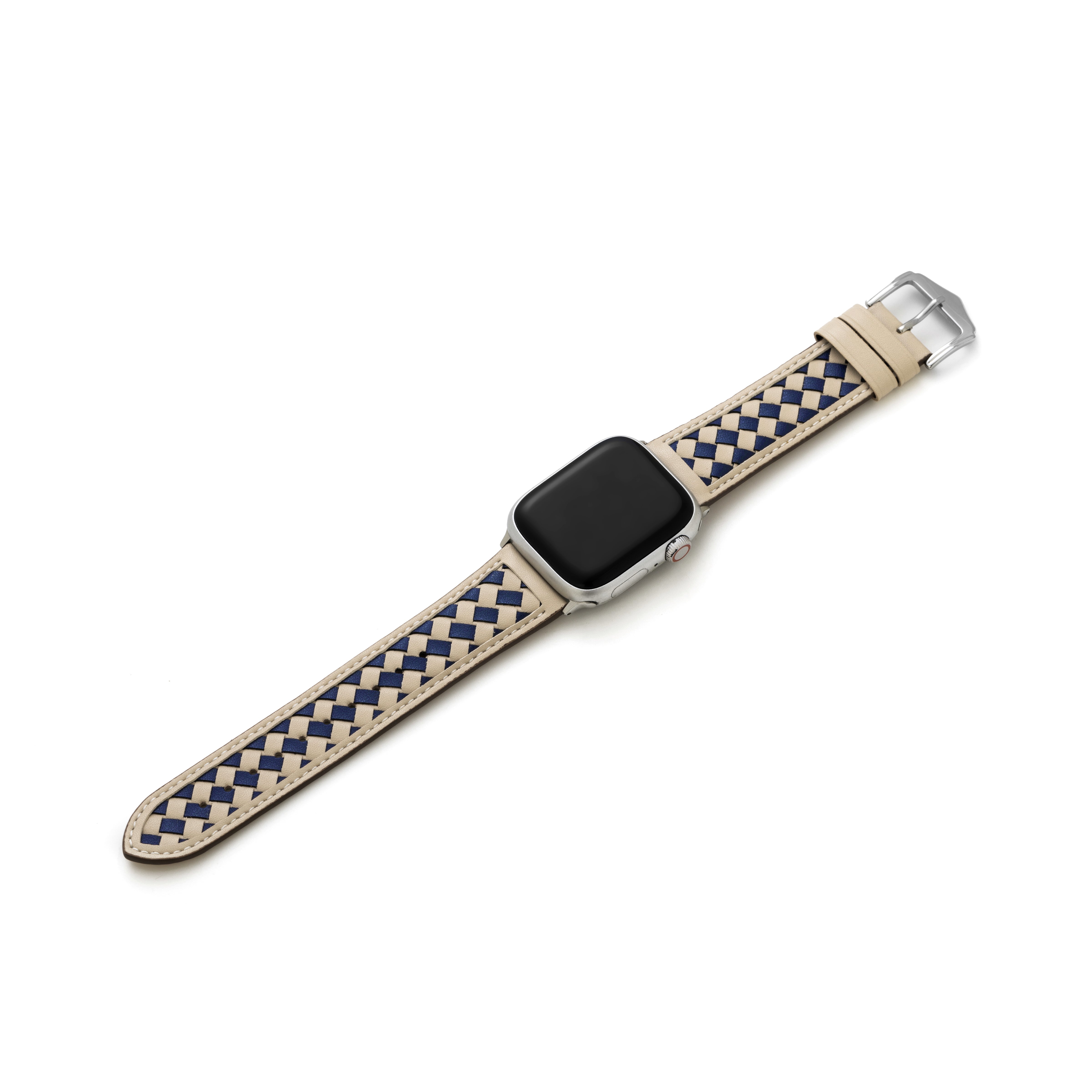 Braided Leather Watch Band for Google
