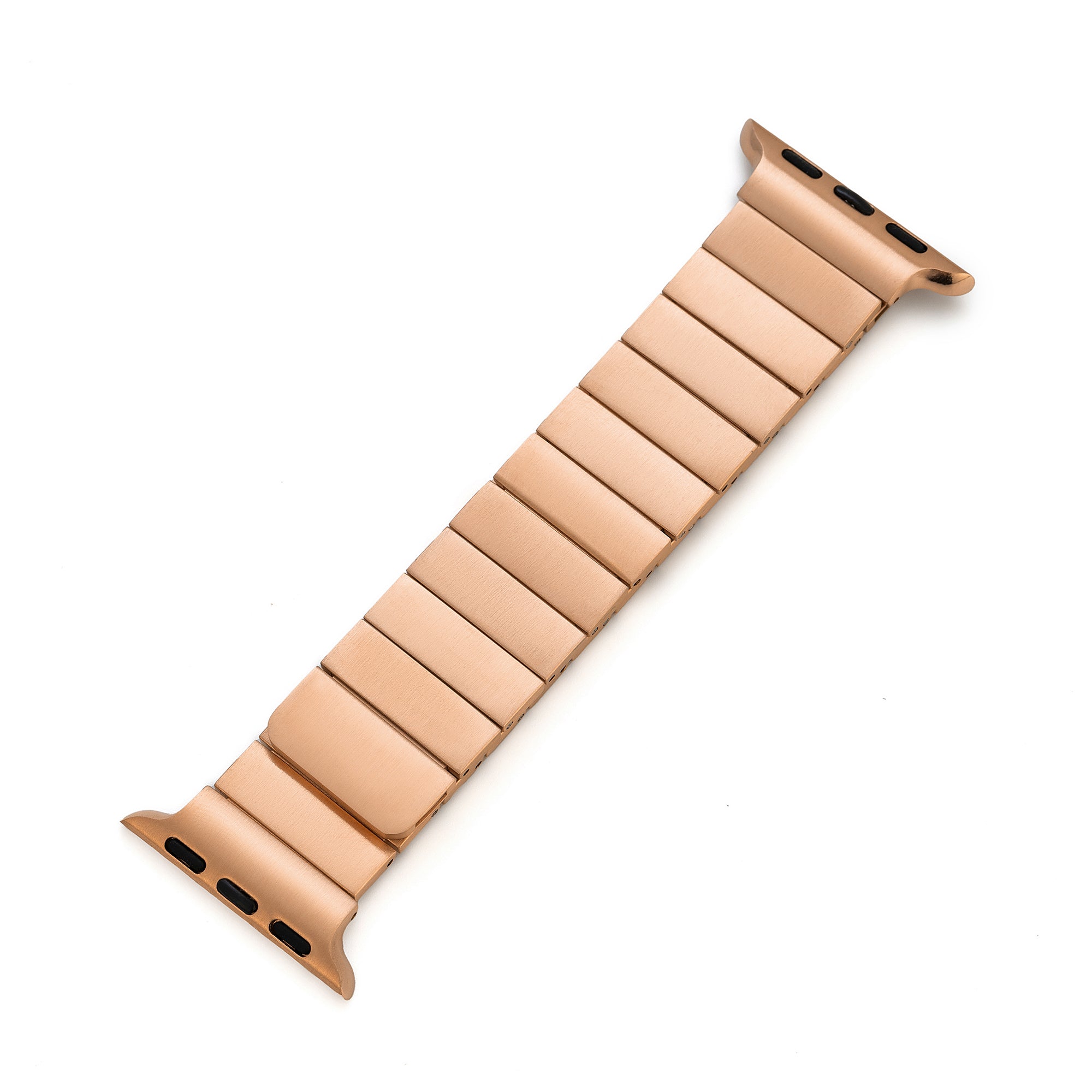 Unisex Rectangular Stainless Steel Watch Band