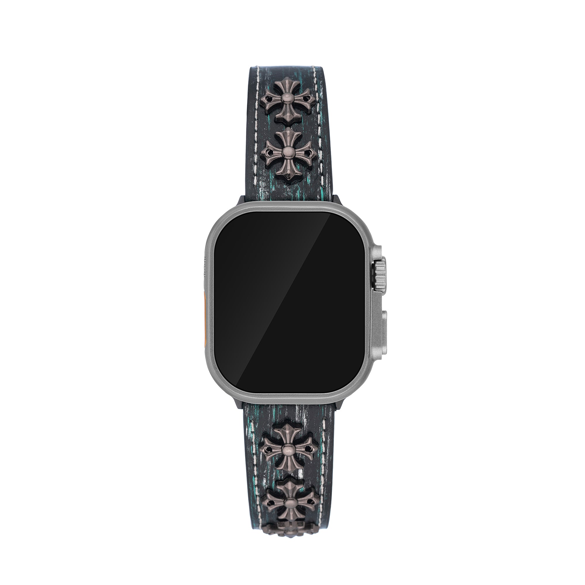 Apple Watch用ユニセックスクロスレザーウォッチバンド